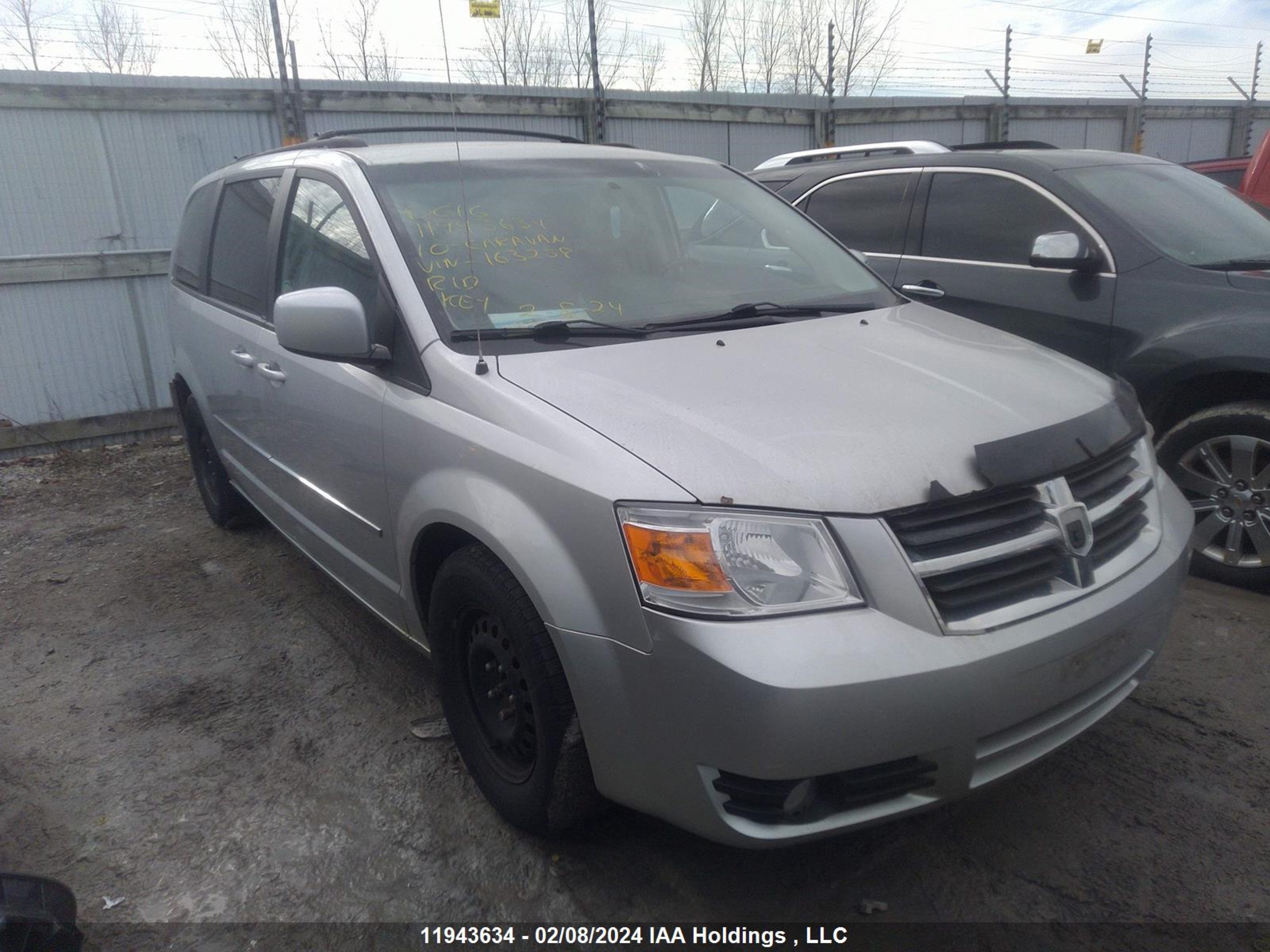 dodge caravan 2010 2d4rn4dx5ar163258