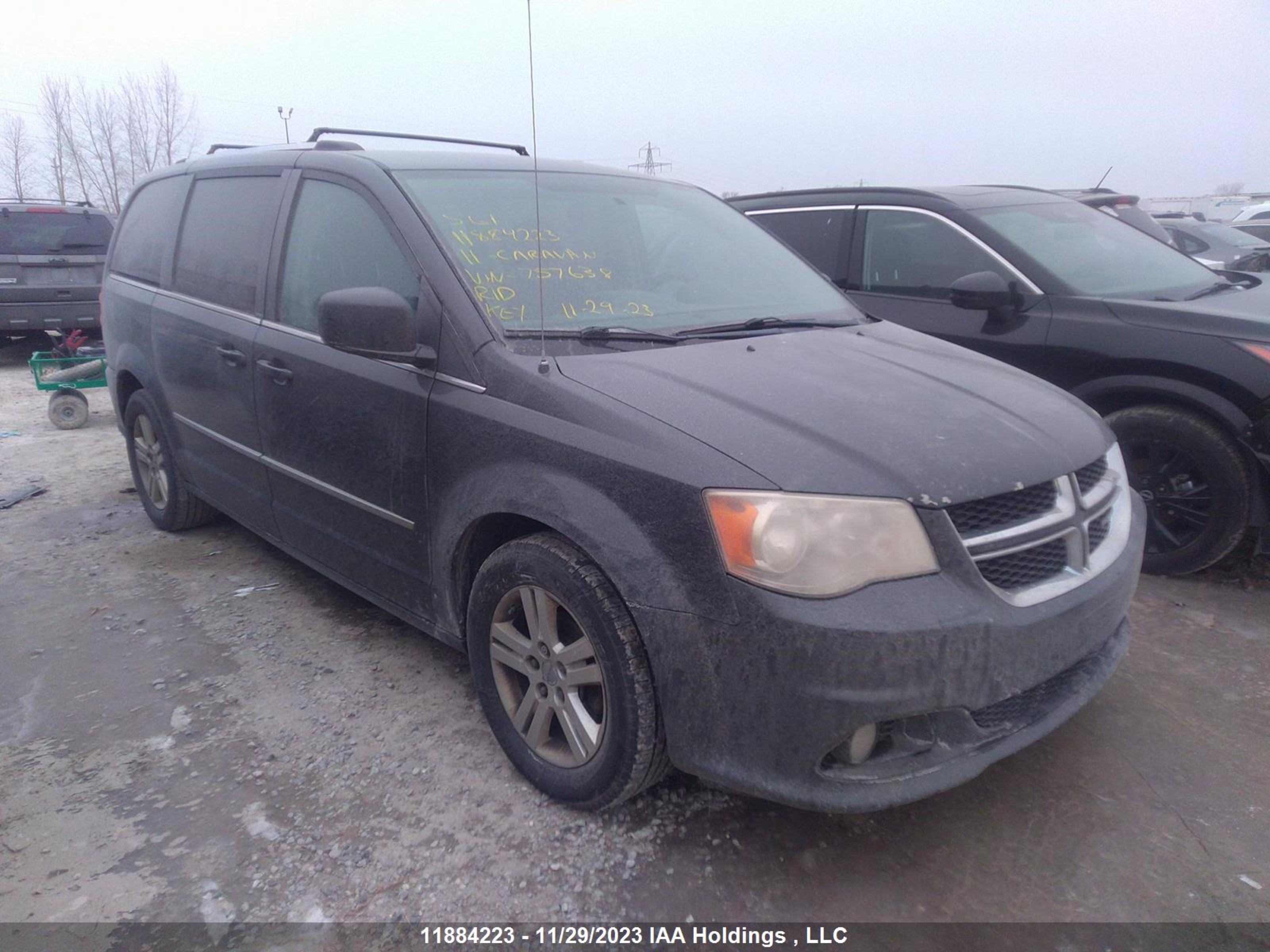 dodge caravan 2011 2d4rn5dg6br757638