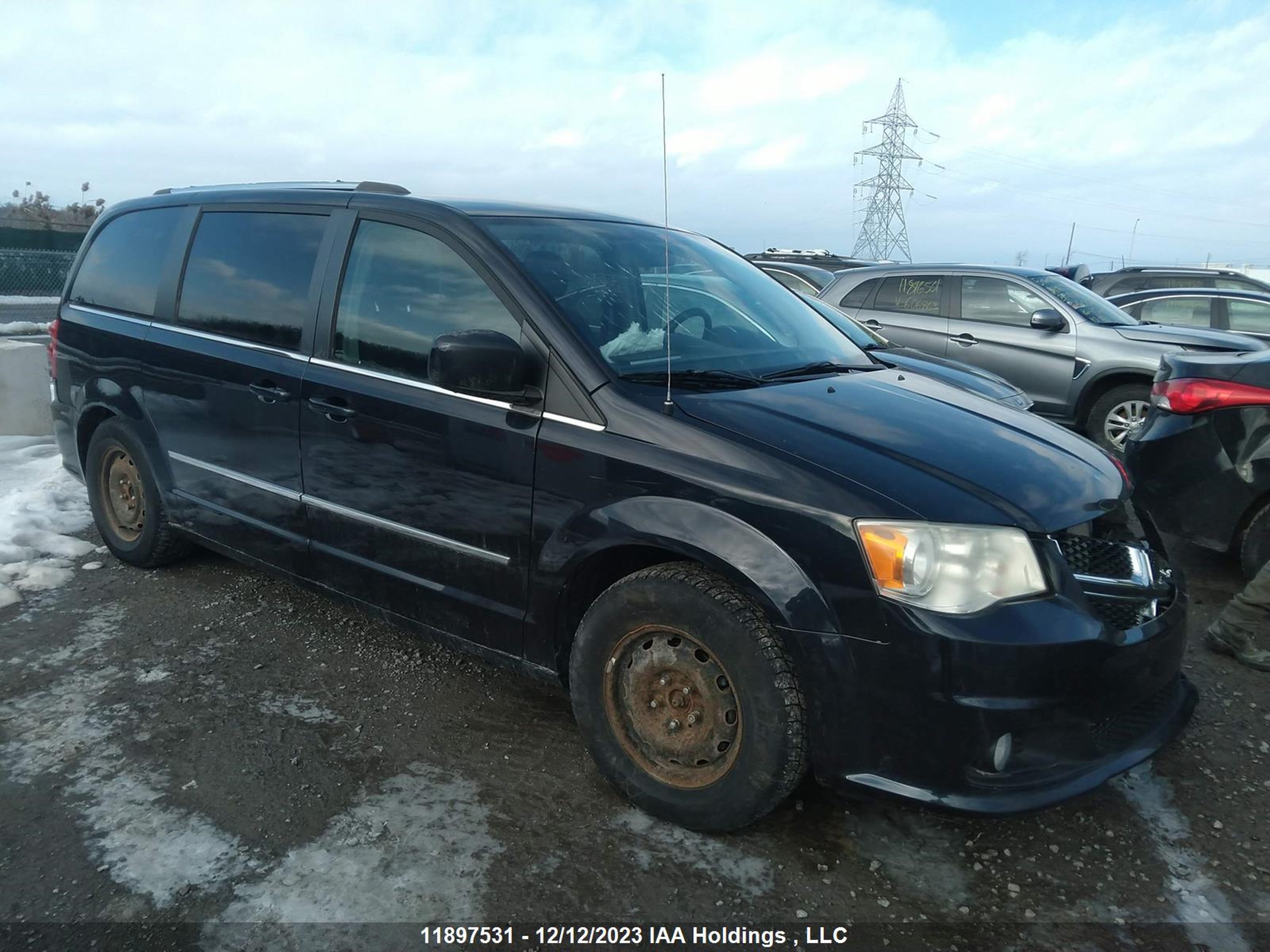 dodge caravan 2011 2d4rn5dg7br744381