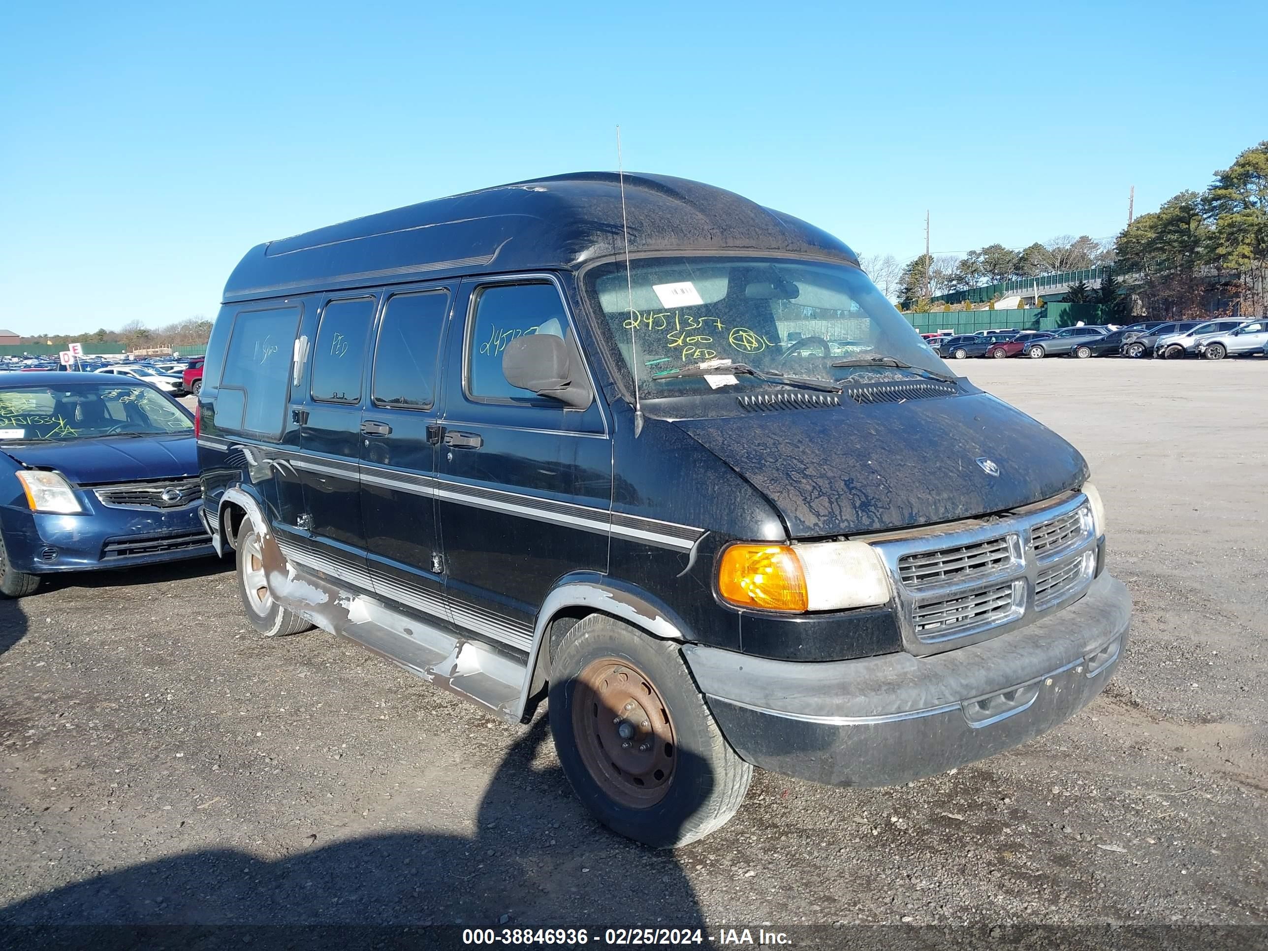 dodge ram-van 2003 2d6wb11y13k527587