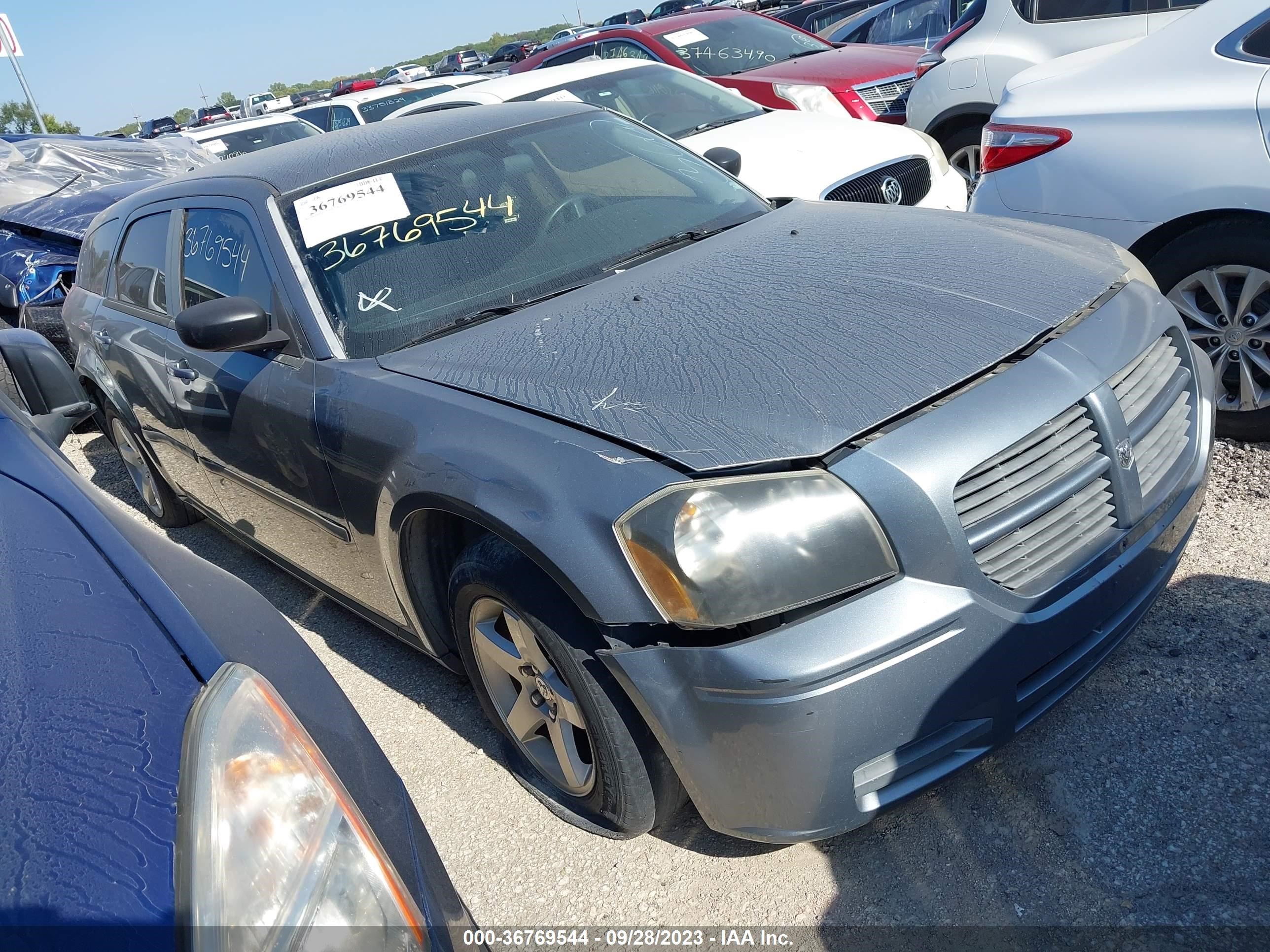 dodge magnum 2006 2d8fv47t16h287695