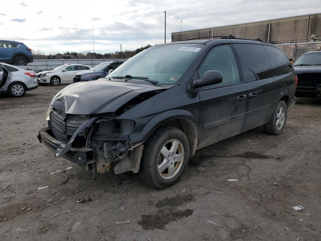 dodge caravan 2005 2d8gp44l95r371937