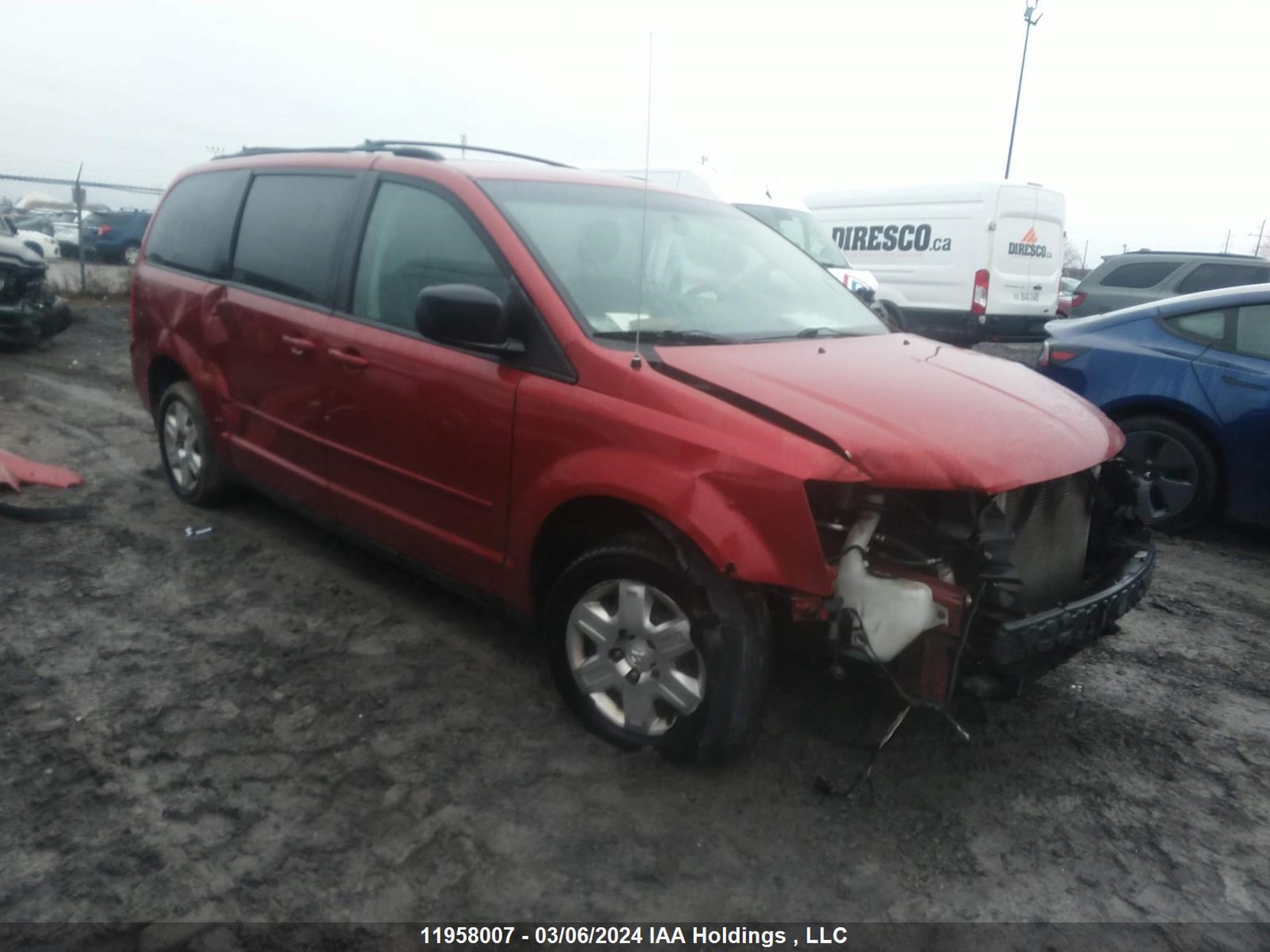 dodge caravan 2009 2d8hn44e09r633071