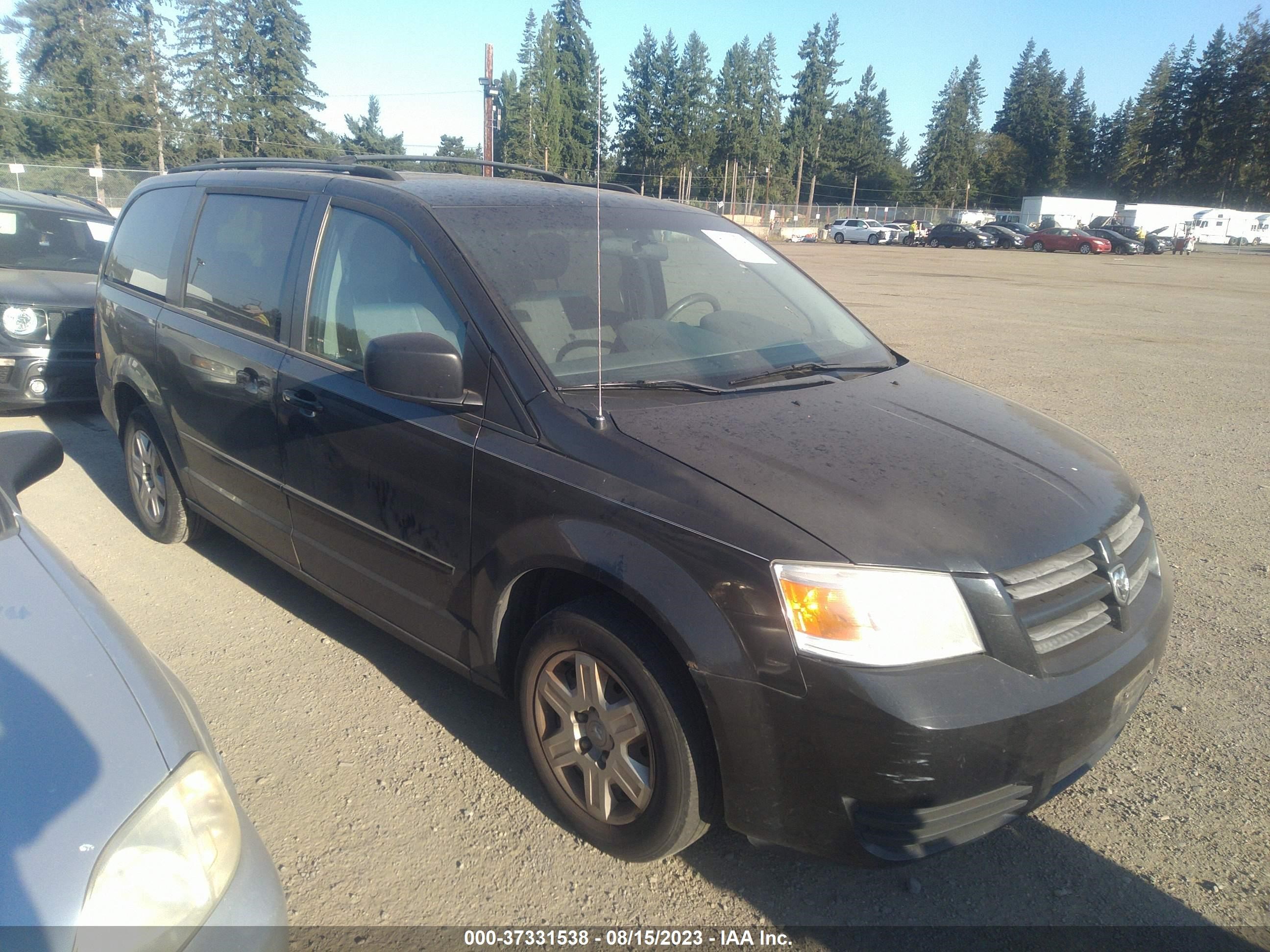 dodge caravan 2009 2d8hn44e29r545090