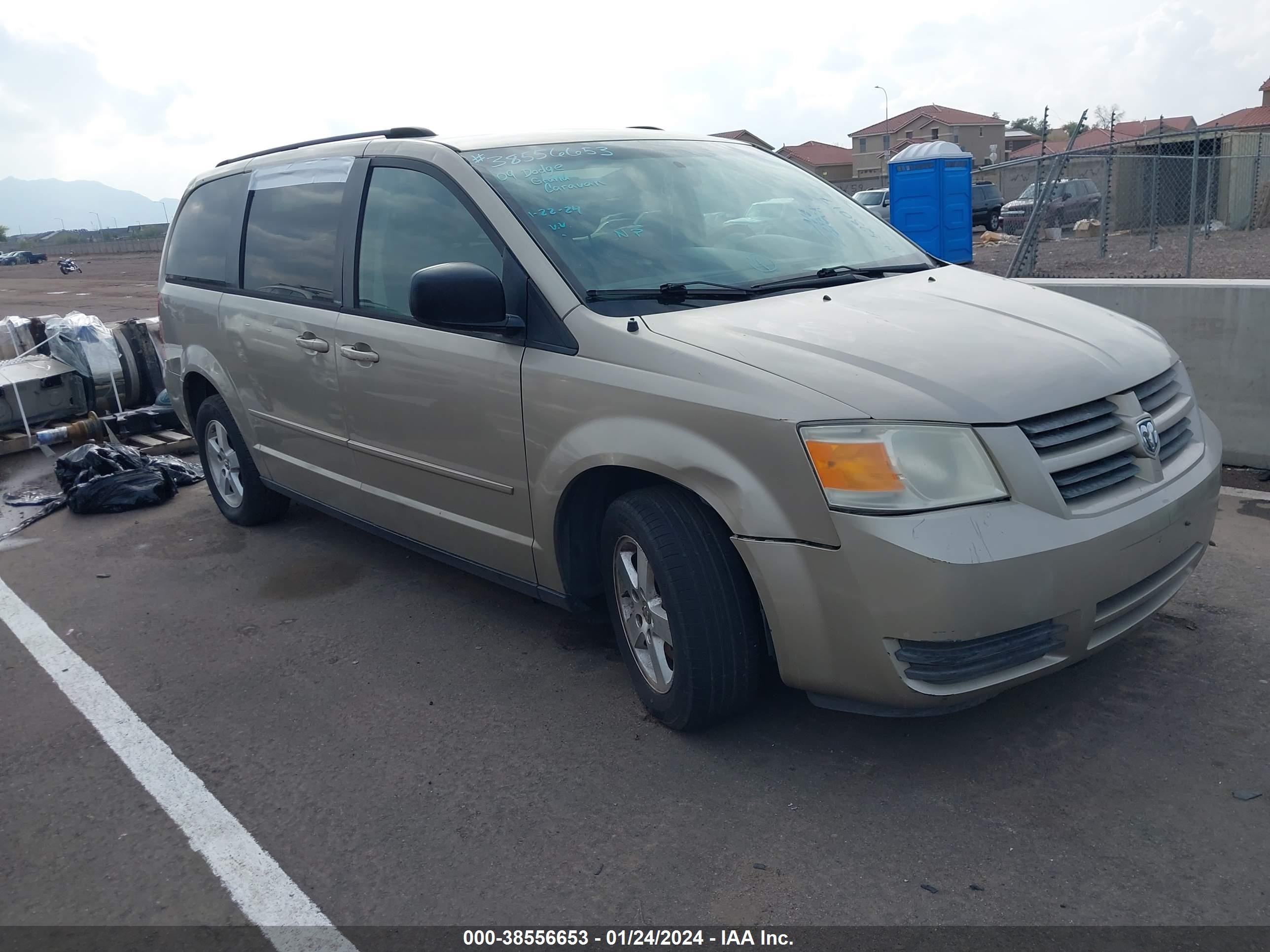 dodge caravan 2009 2d8hn44e39r523017