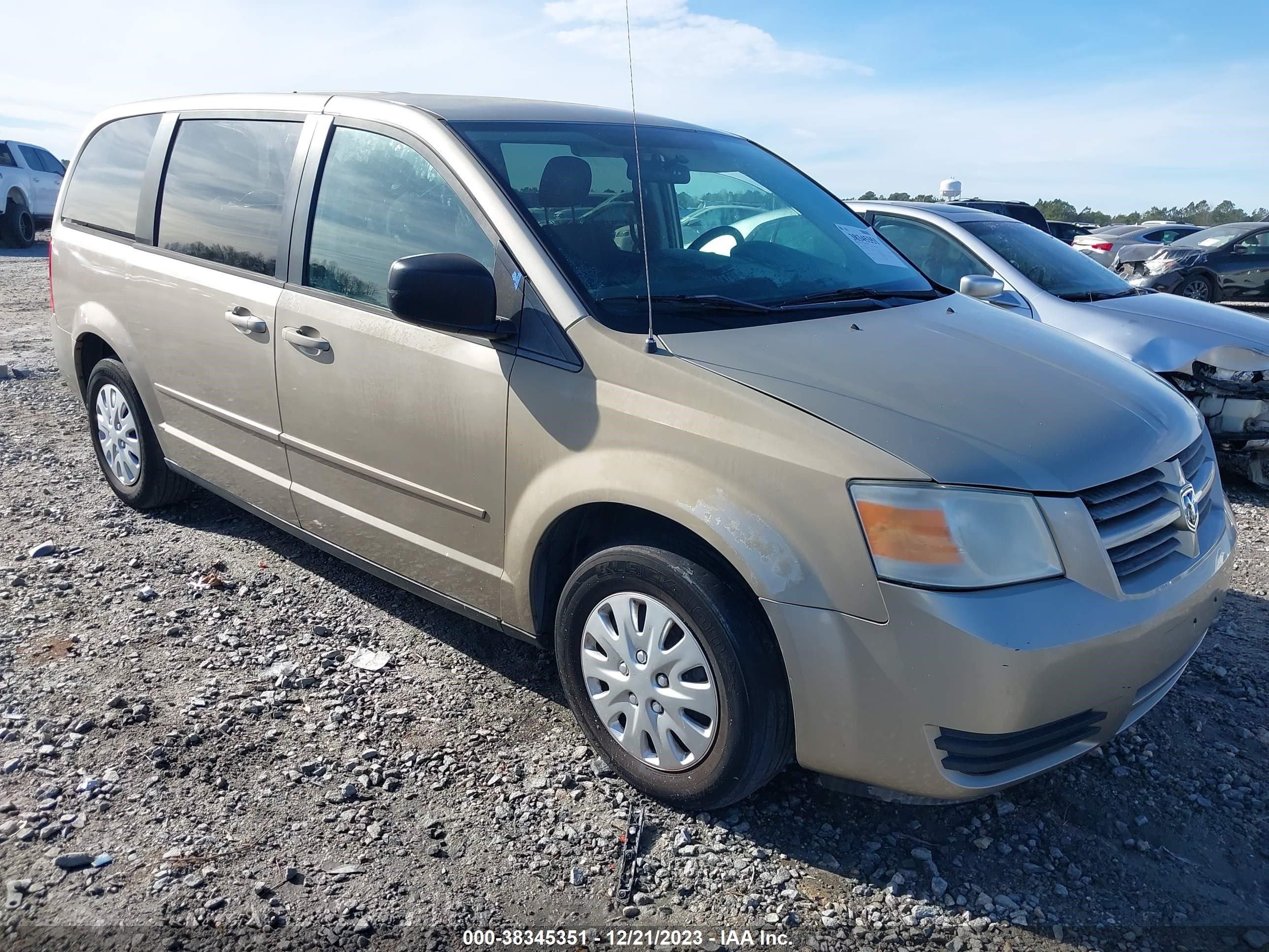 dodge caravan 2009 2d8hn44e39r534437