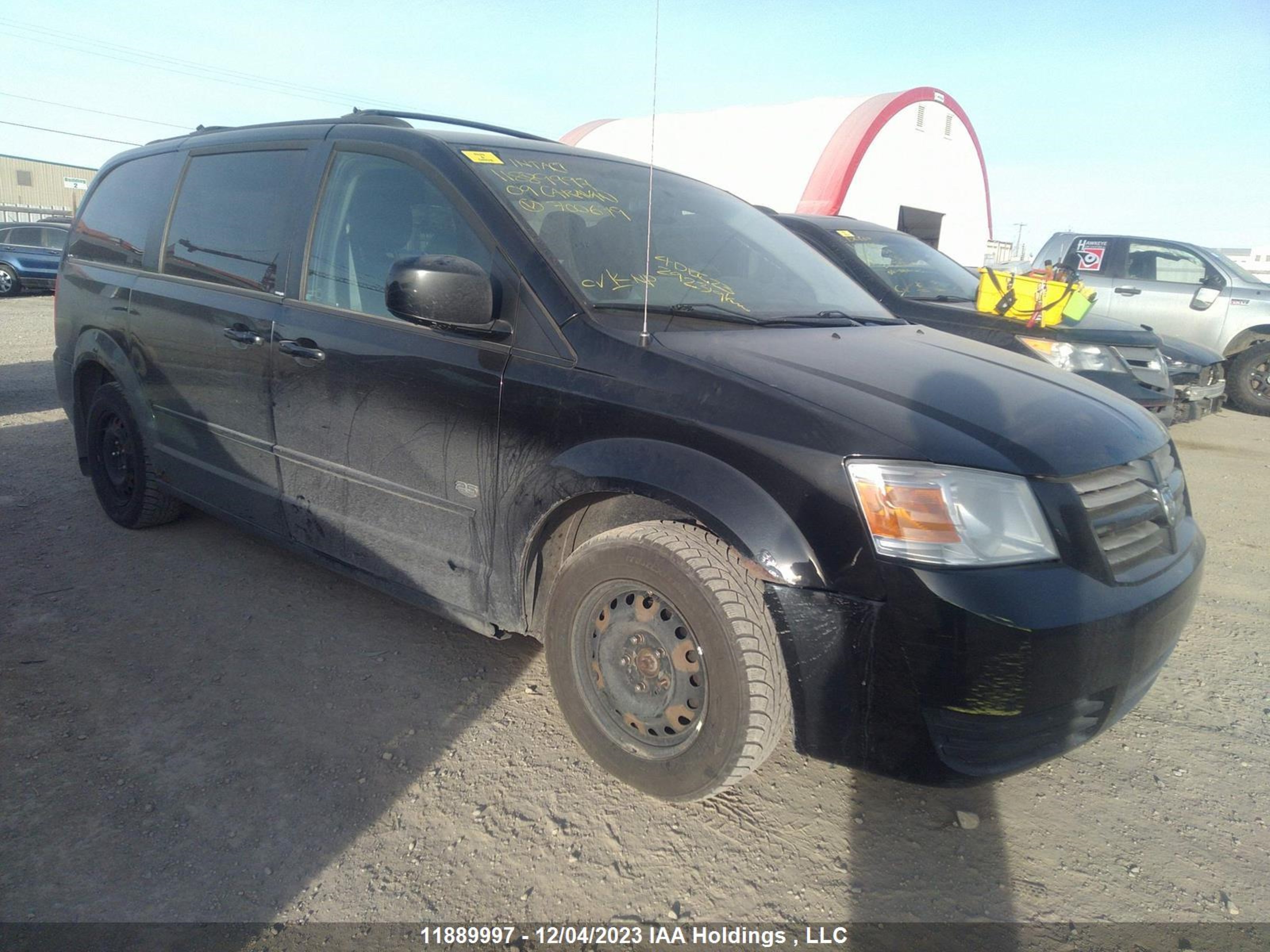 dodge caravan 2009 2d8hn44e39r700679