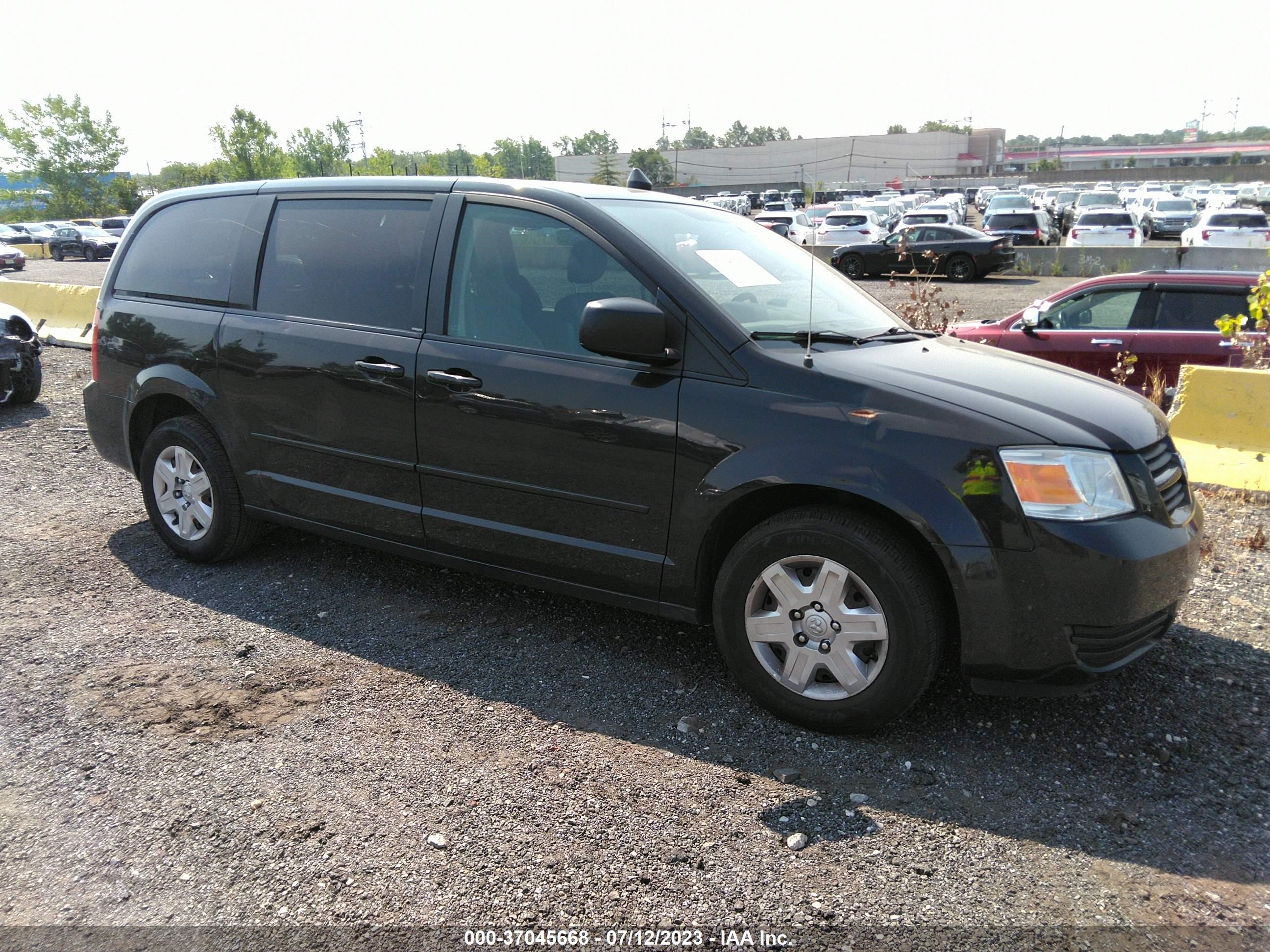 dodge caravan 2009 2d8hn44e49r666672