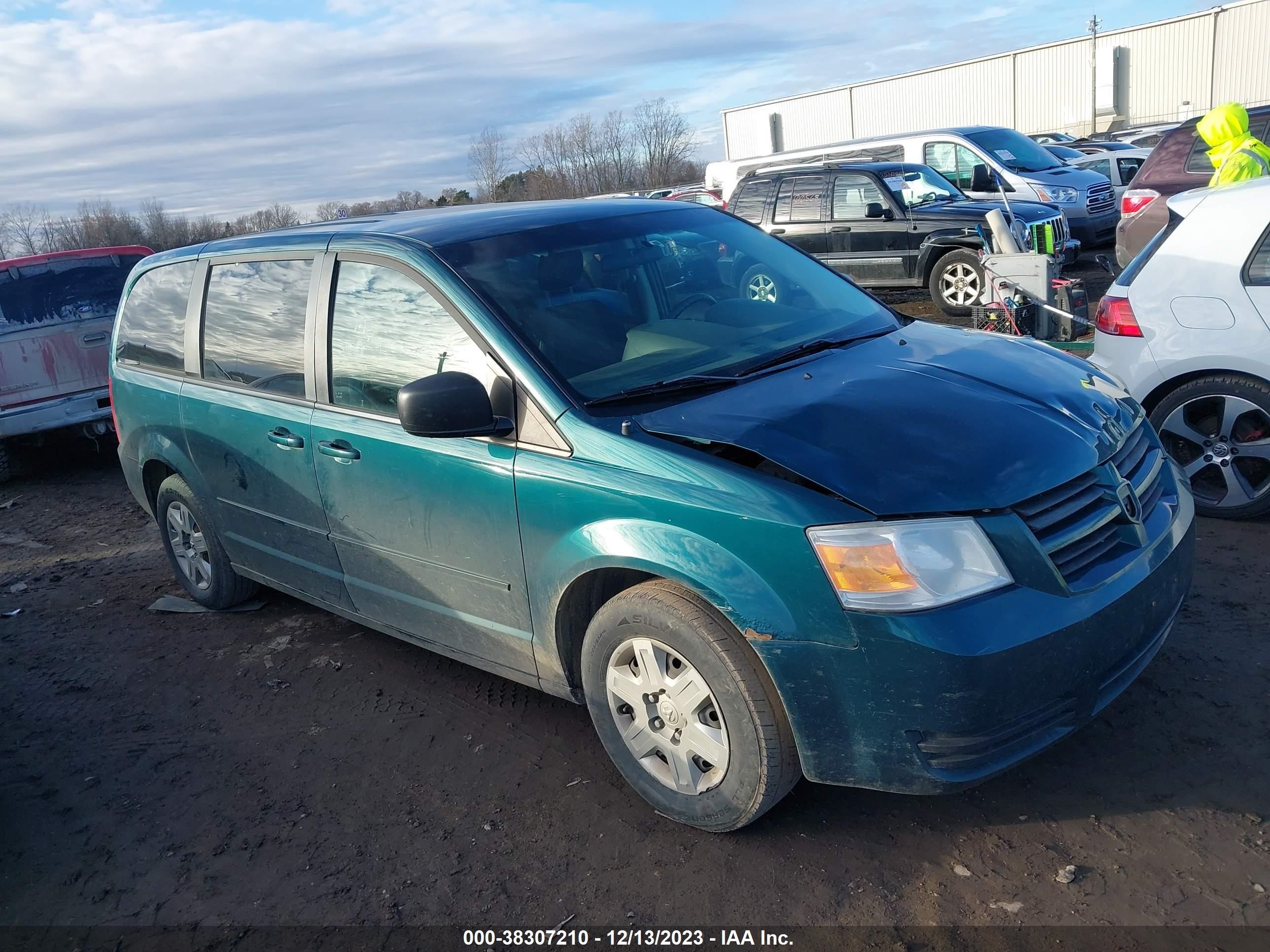 dodge caravan 2009 2d8hn44e59r645197