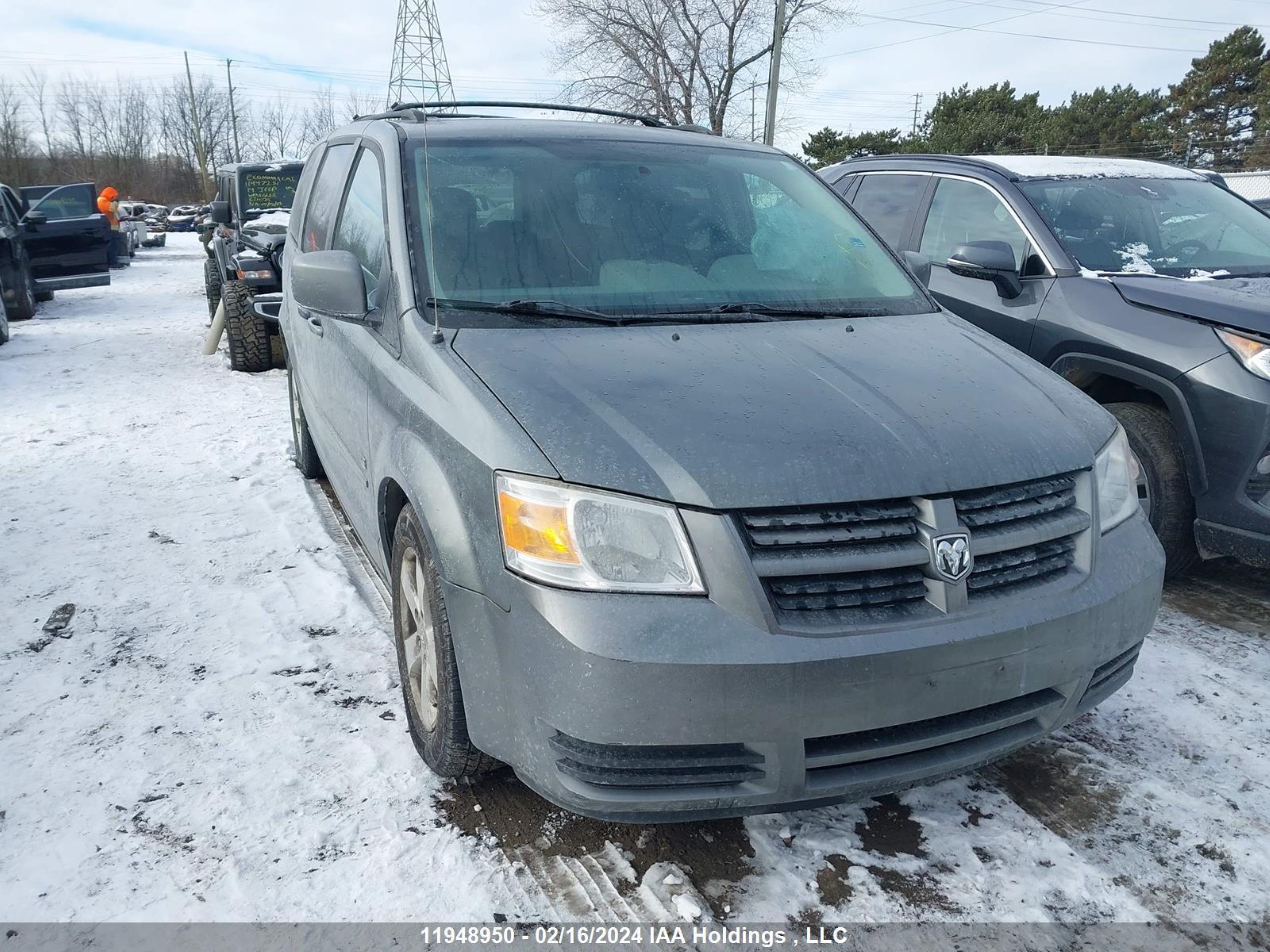 dodge caravan 2009 2d8hn44e79r691890