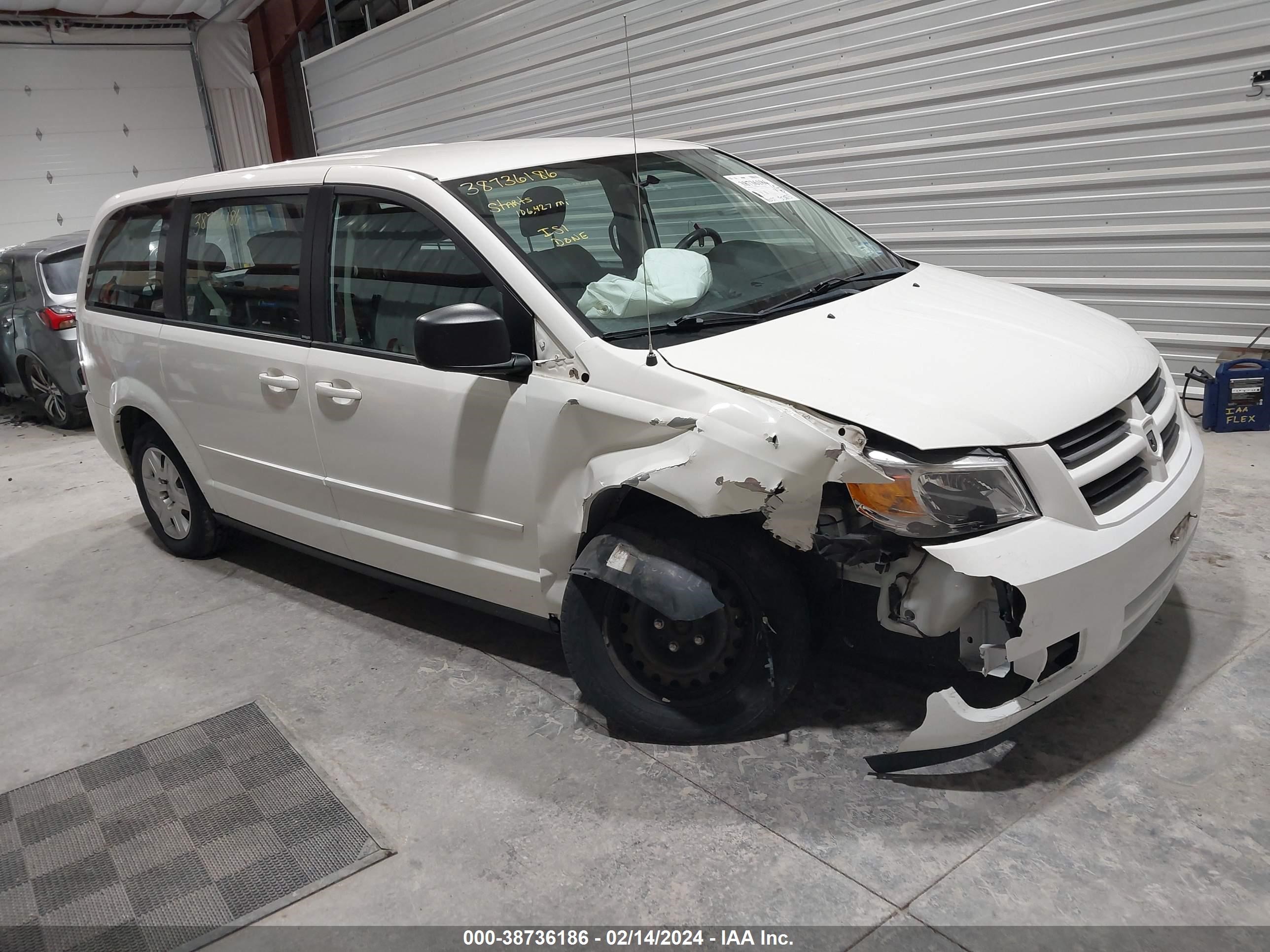 dodge caravan 2009 2d8hn44e89r683331