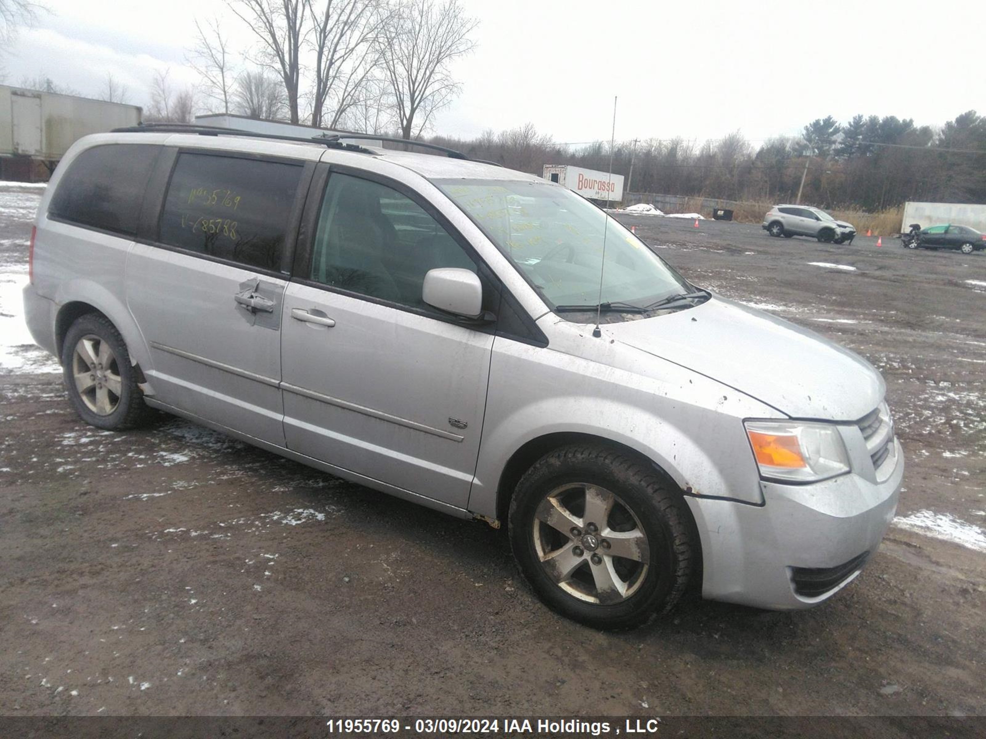 dodge caravan 2009 2d8hn44e89r685788