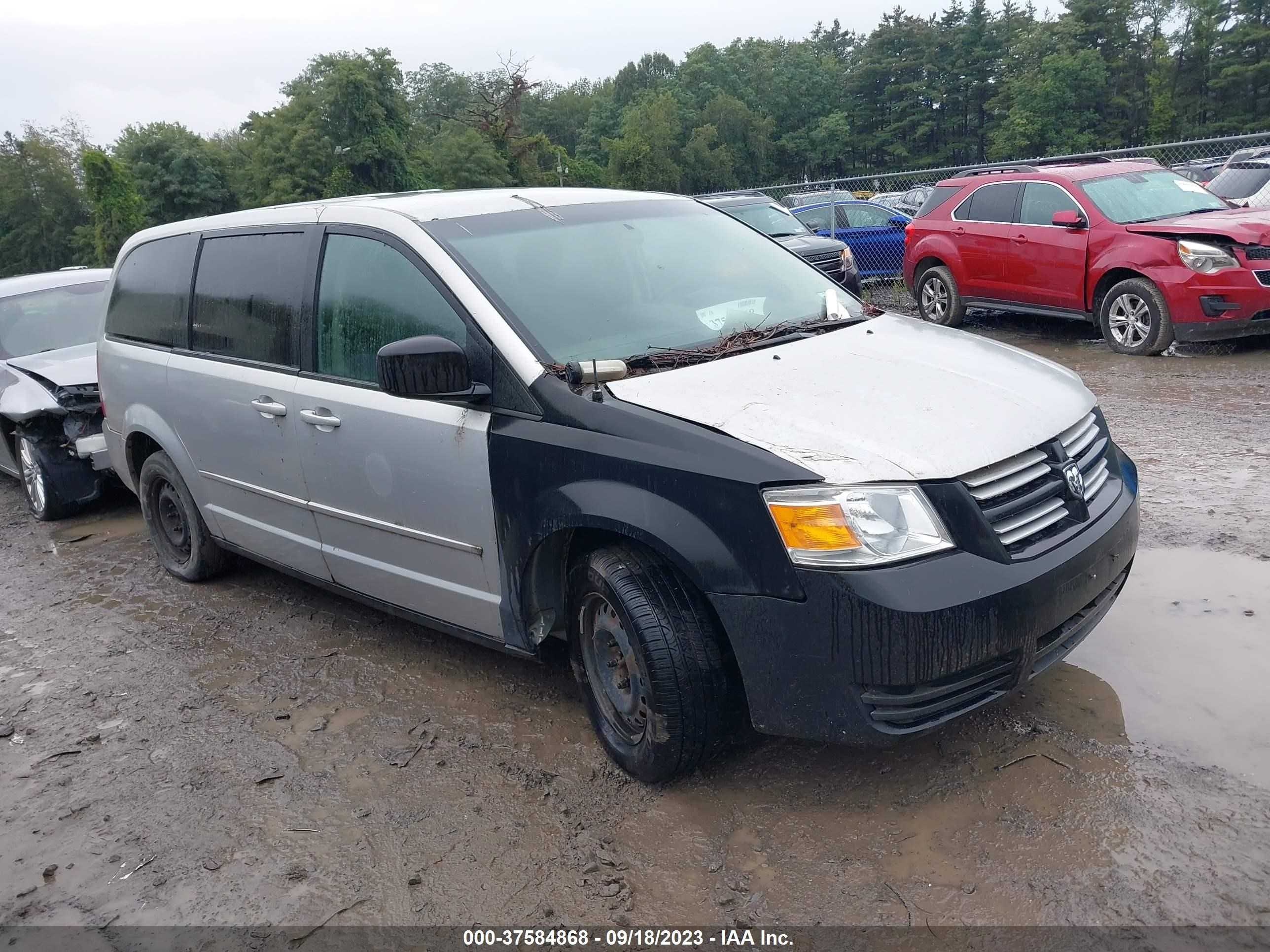 dodge caravan 2009 2d8hn44ex9r517179