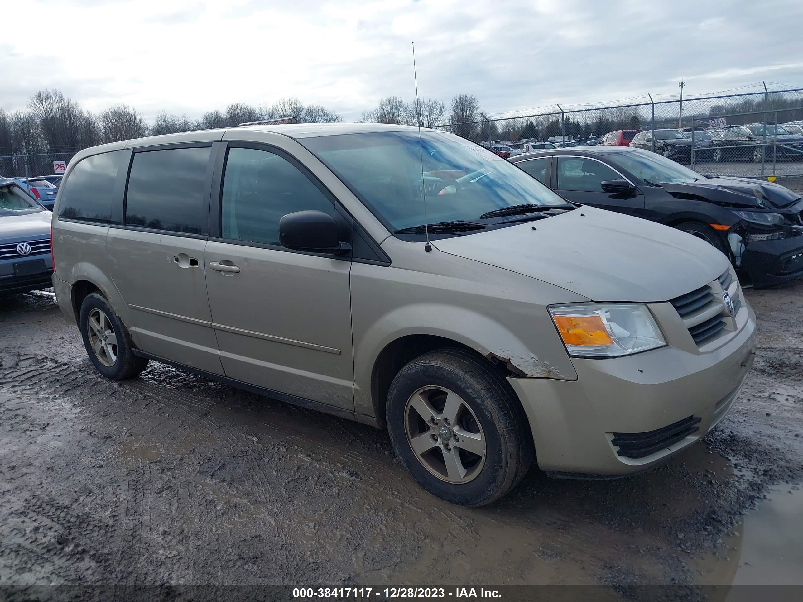 dodge caravan 2009 2d8hn44ex9r597728