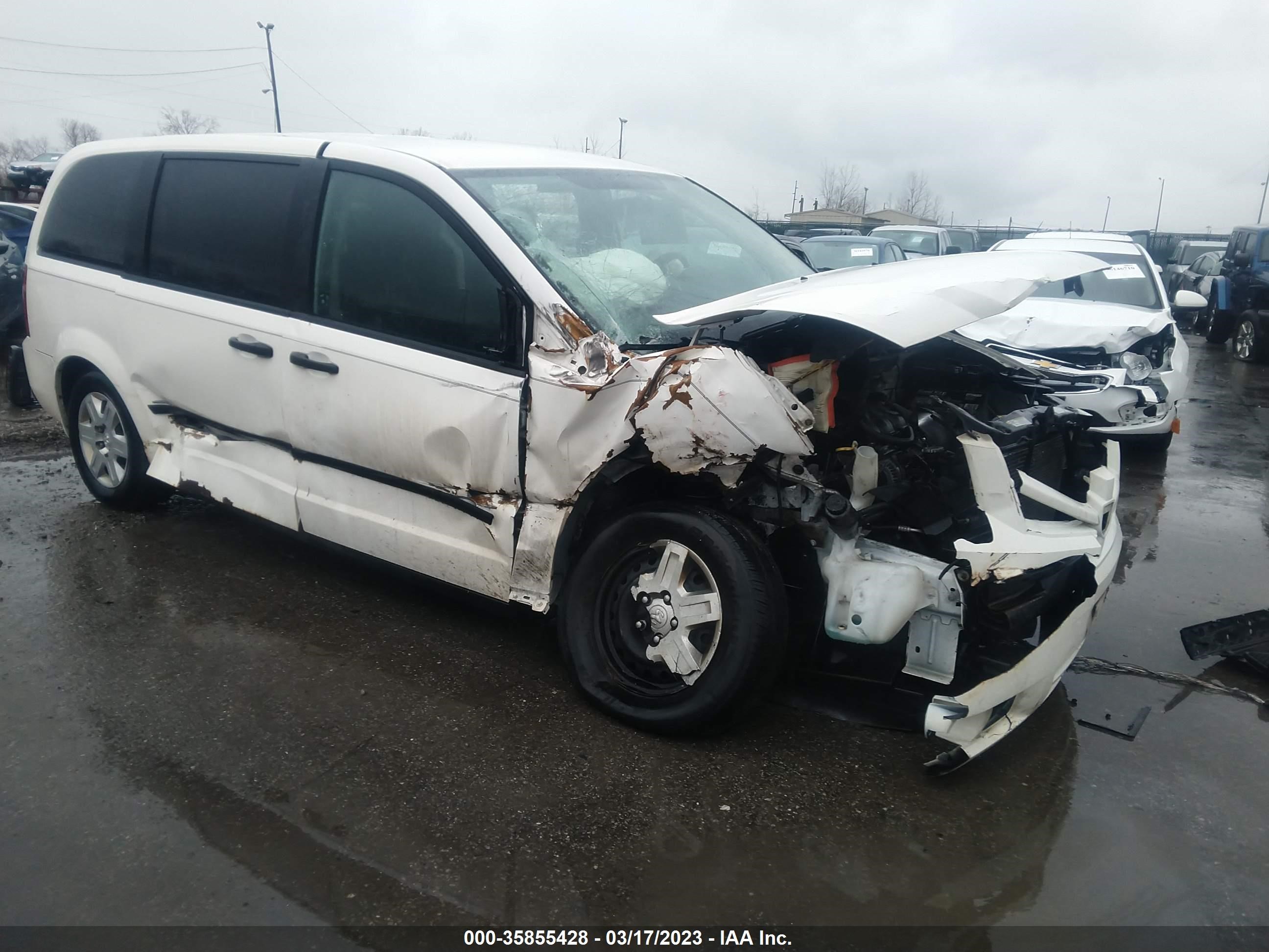 dodge caravan 2008 2d8hn44h08r601567