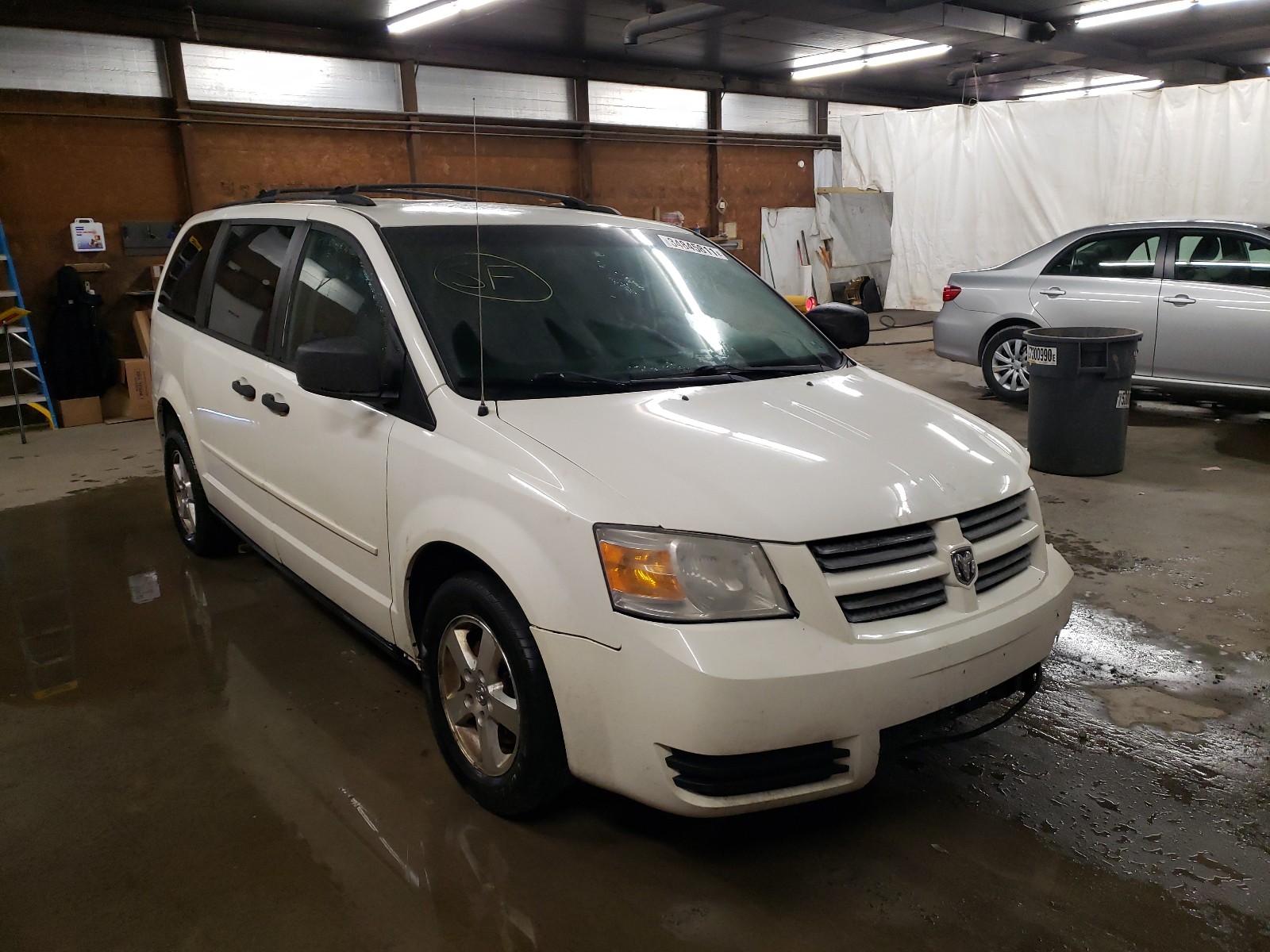 dodge grand cara 2008 2d8hn44h18r633654