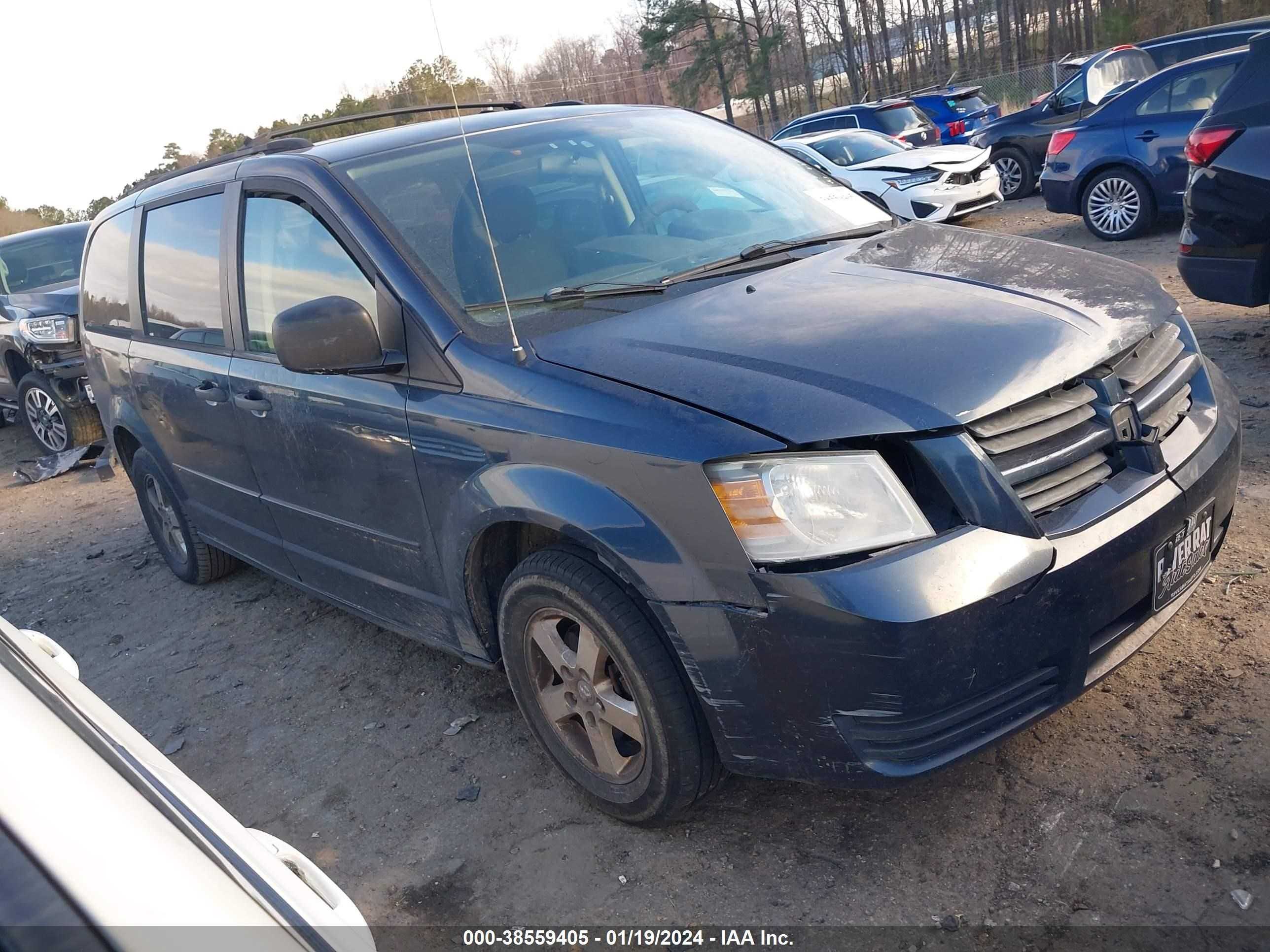 dodge caravan 2008 2d8hn44h28r619729