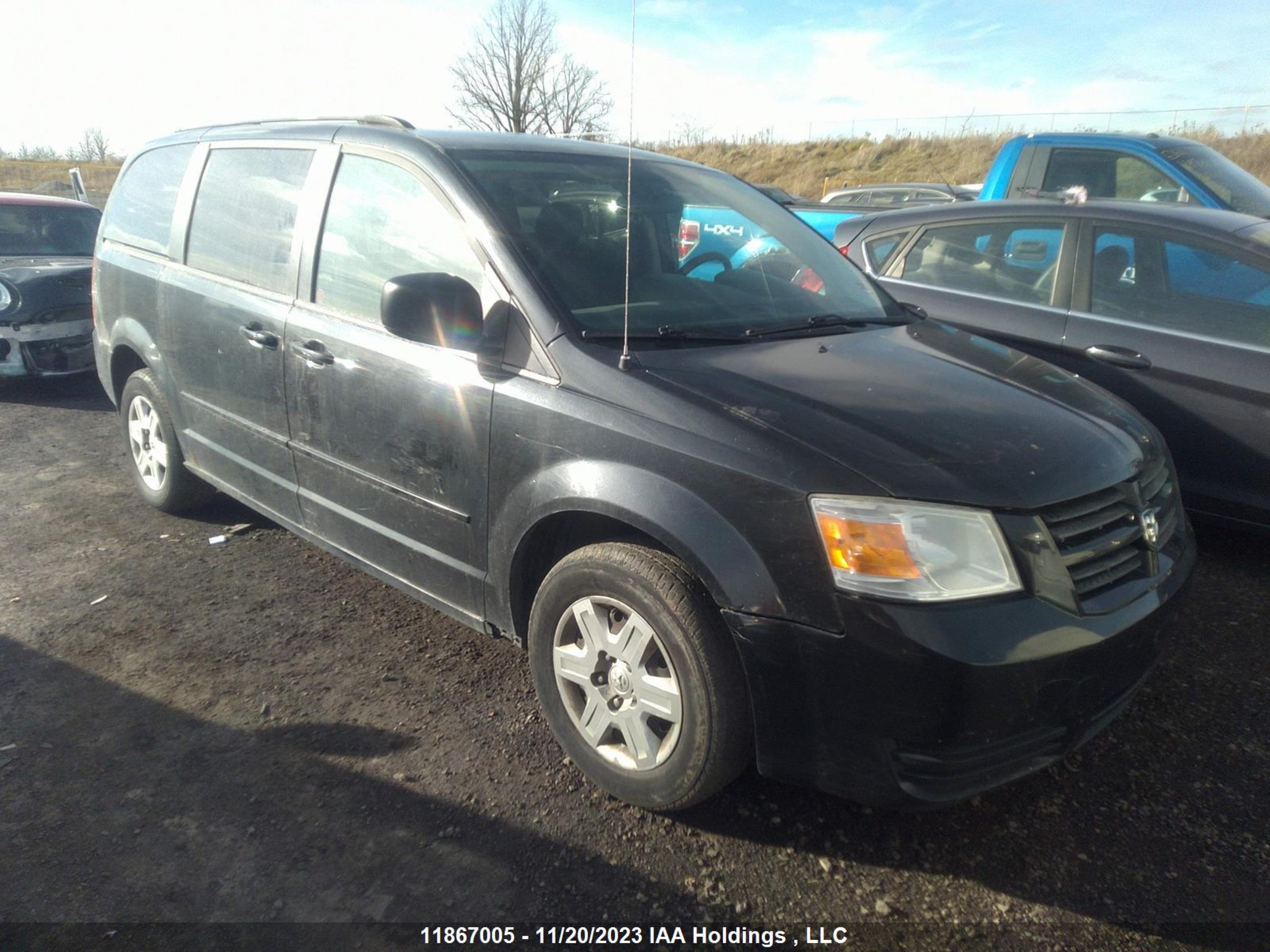 dodge caravan 2008 2d8hn44h28r675718