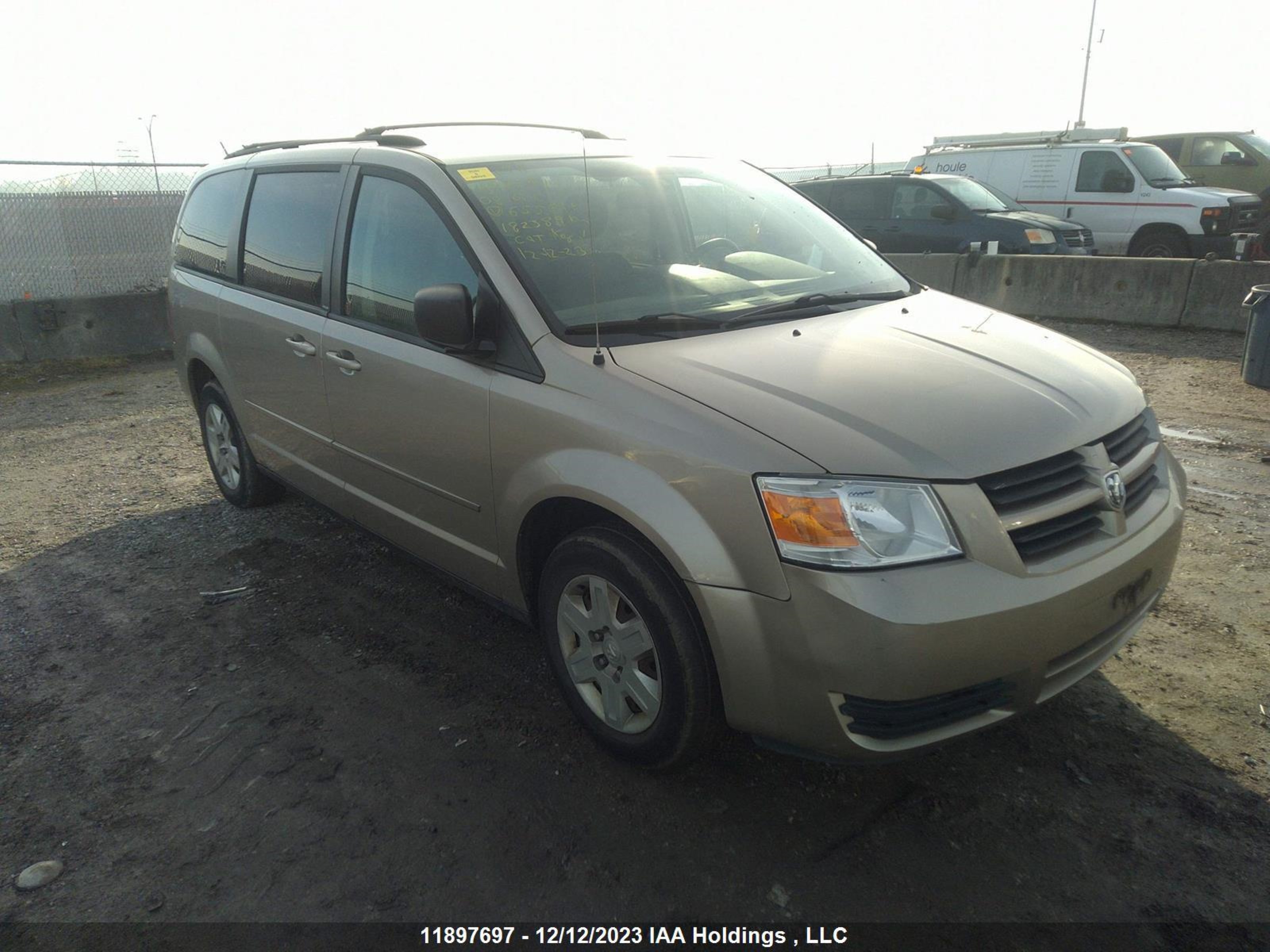 dodge caravan 2008 2d8hn44h48r655616