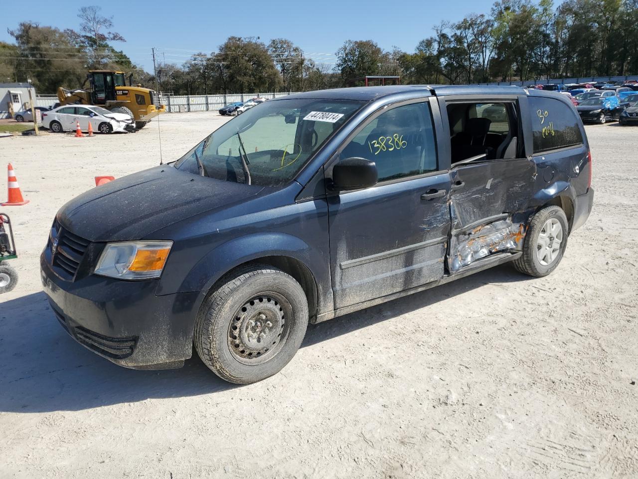 dodge caravan 2008 2d8hn44h58r124649