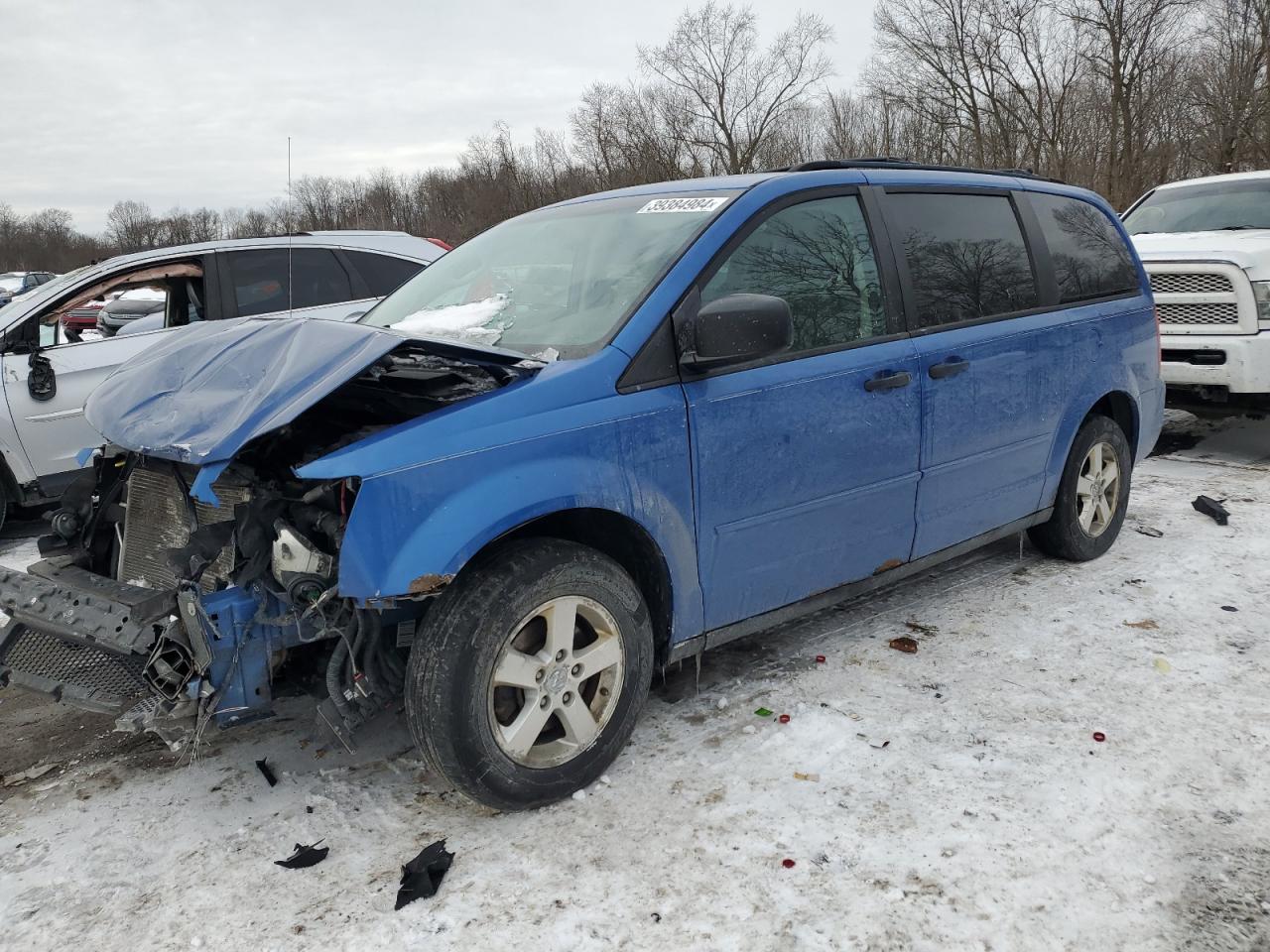 dodge caravan 2008 2d8hn44h58r725706