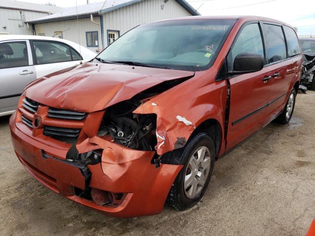 dodge caravan 2008 2d8hn44h98r702770