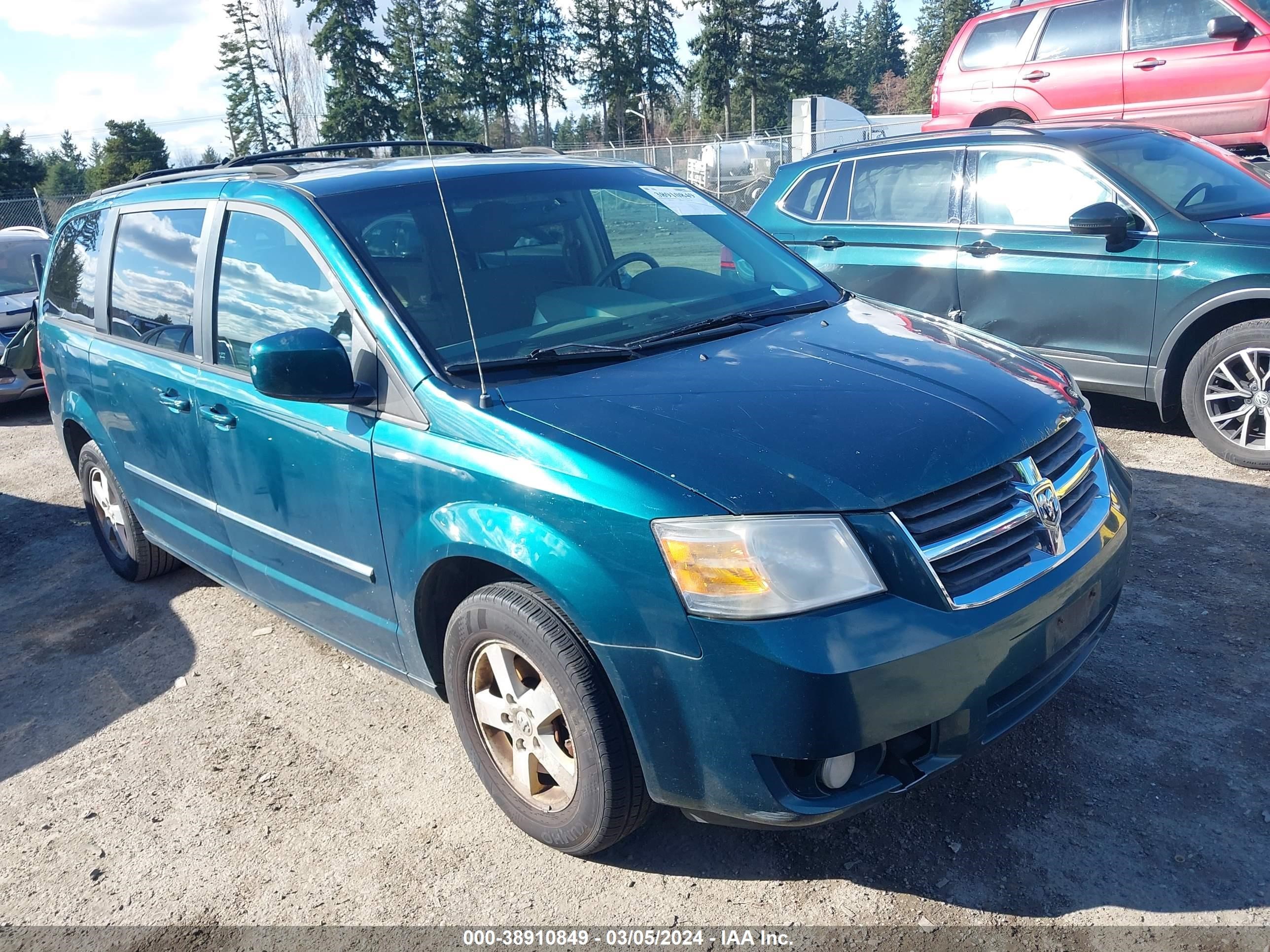 dodge caravan 2009 2d8hn541x9r616877