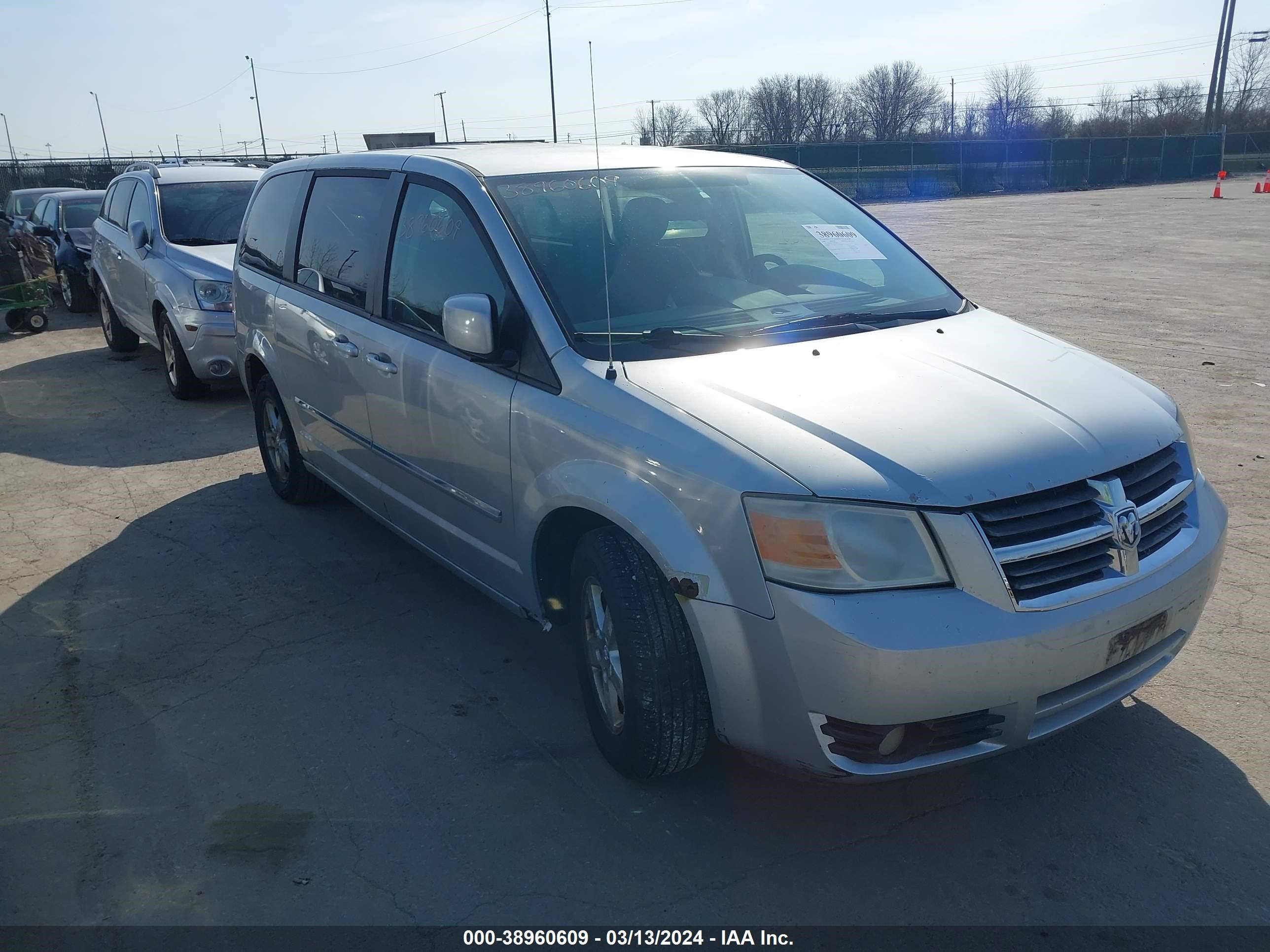 dodge caravan 2008 2d8hn54p18r833494