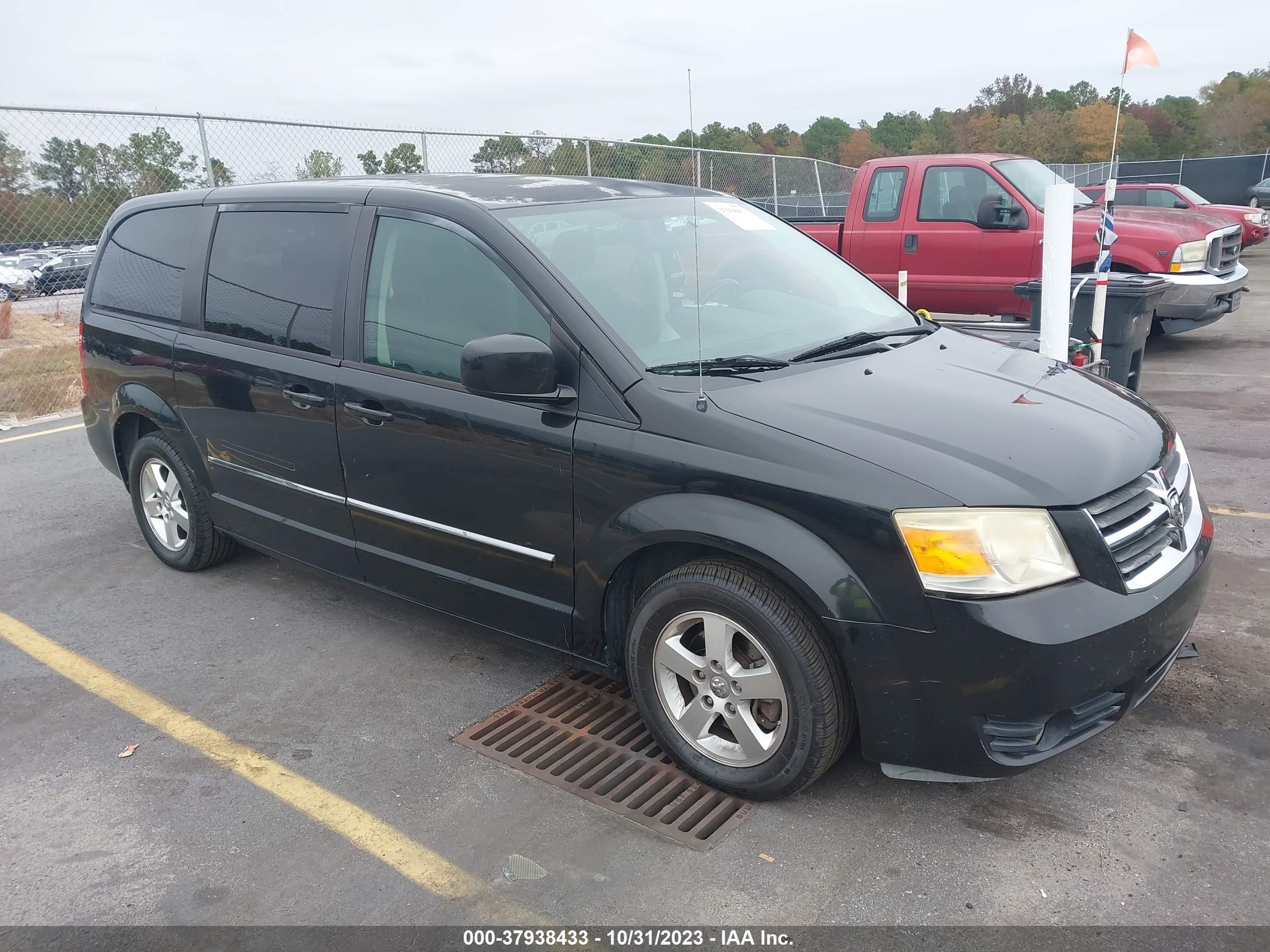 dodge caravan 2008 2d8hn54p28r686330