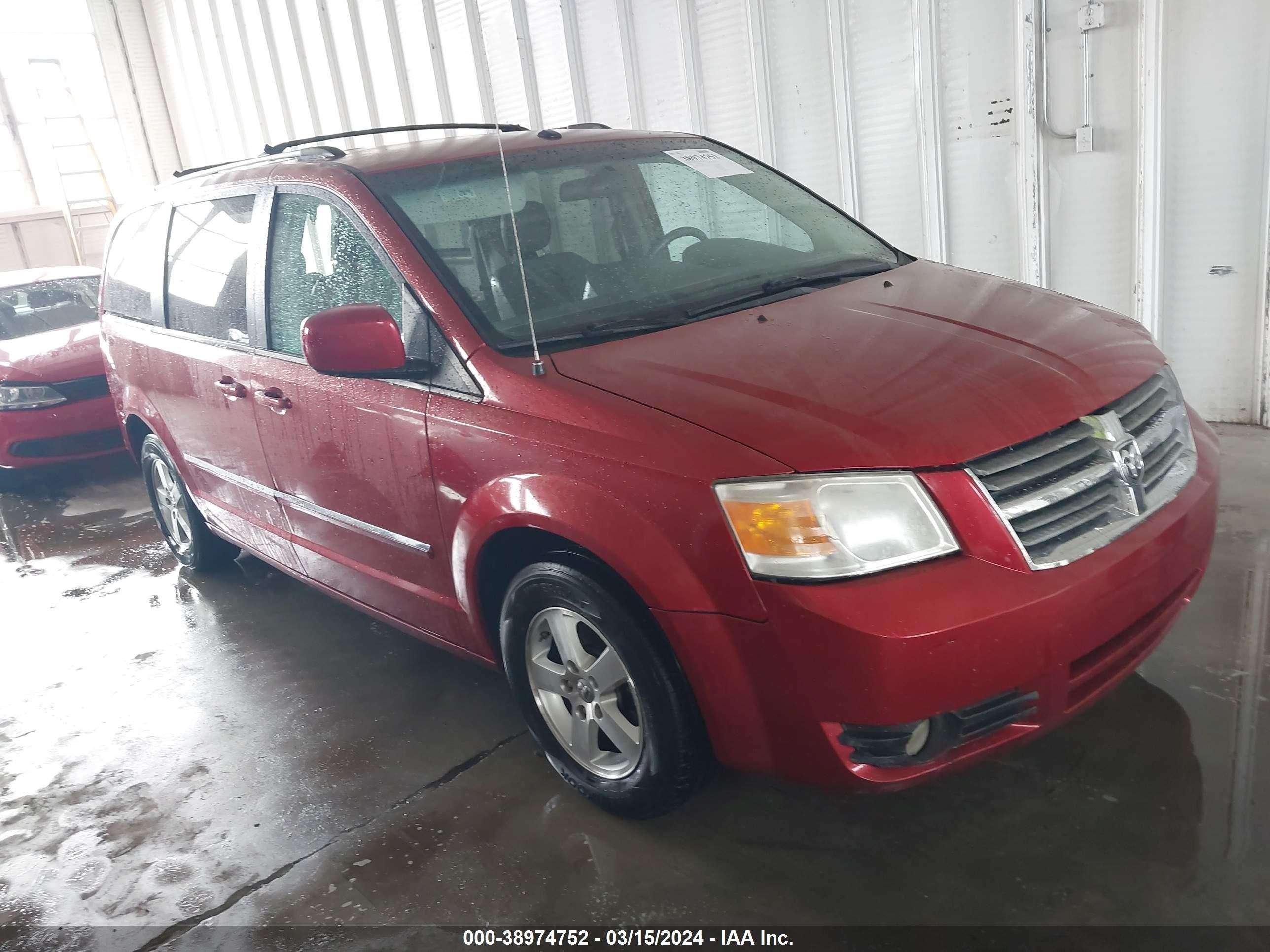 dodge caravan 2008 2d8hn54p38r700414