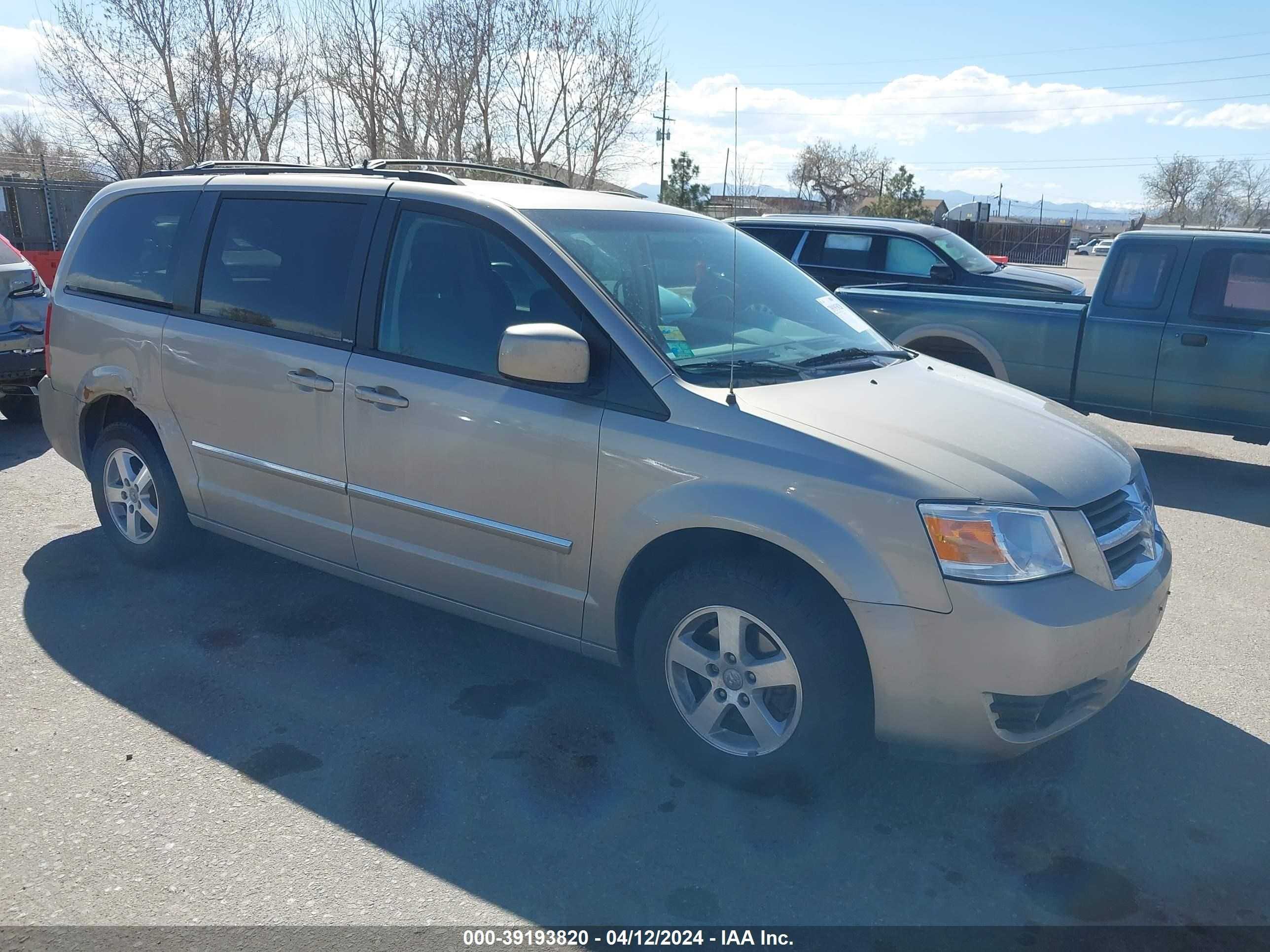 dodge caravan 2008 2d8hn54p48r147241