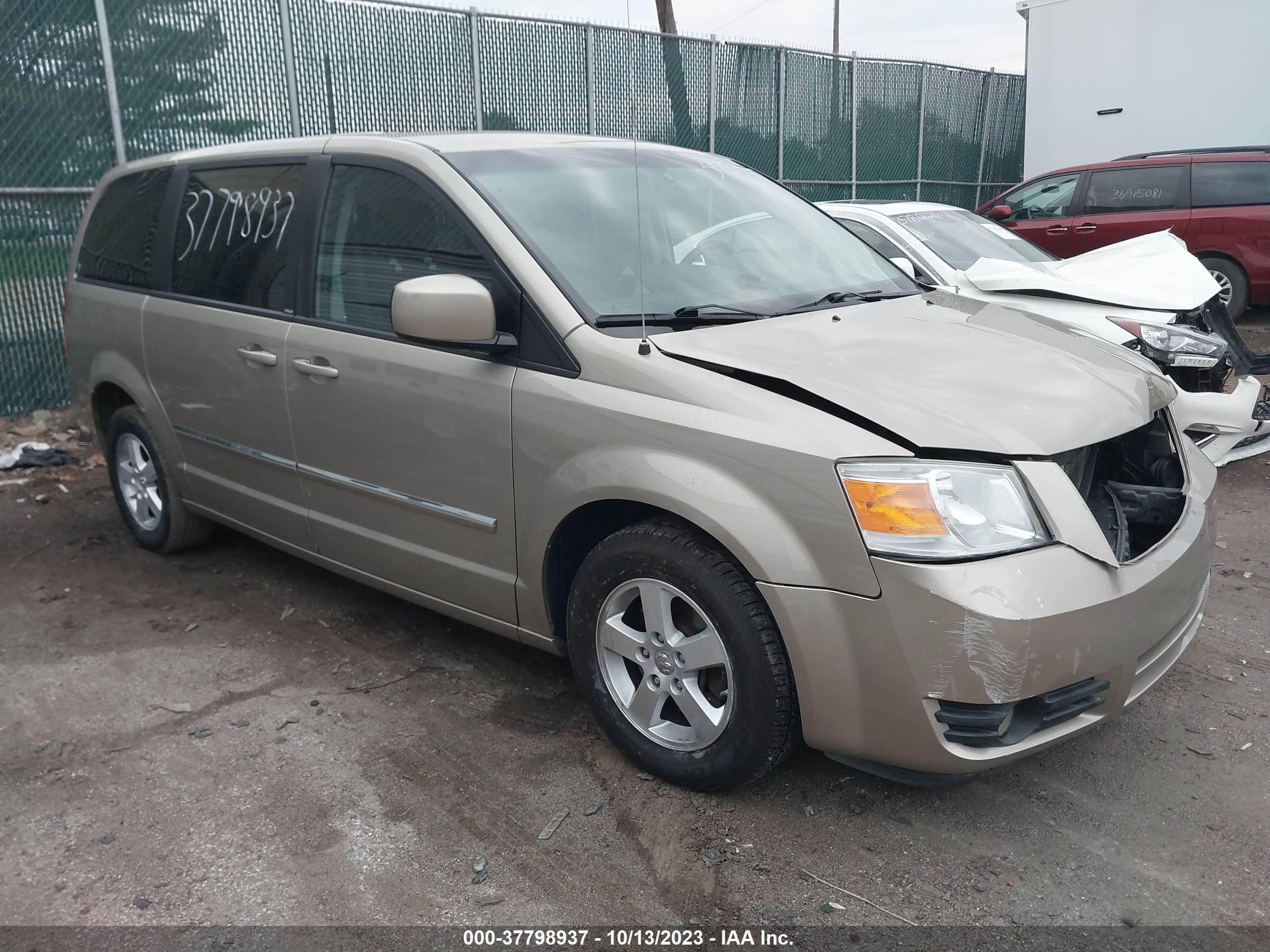 dodge caravan 2008 2d8hn54p48r712149