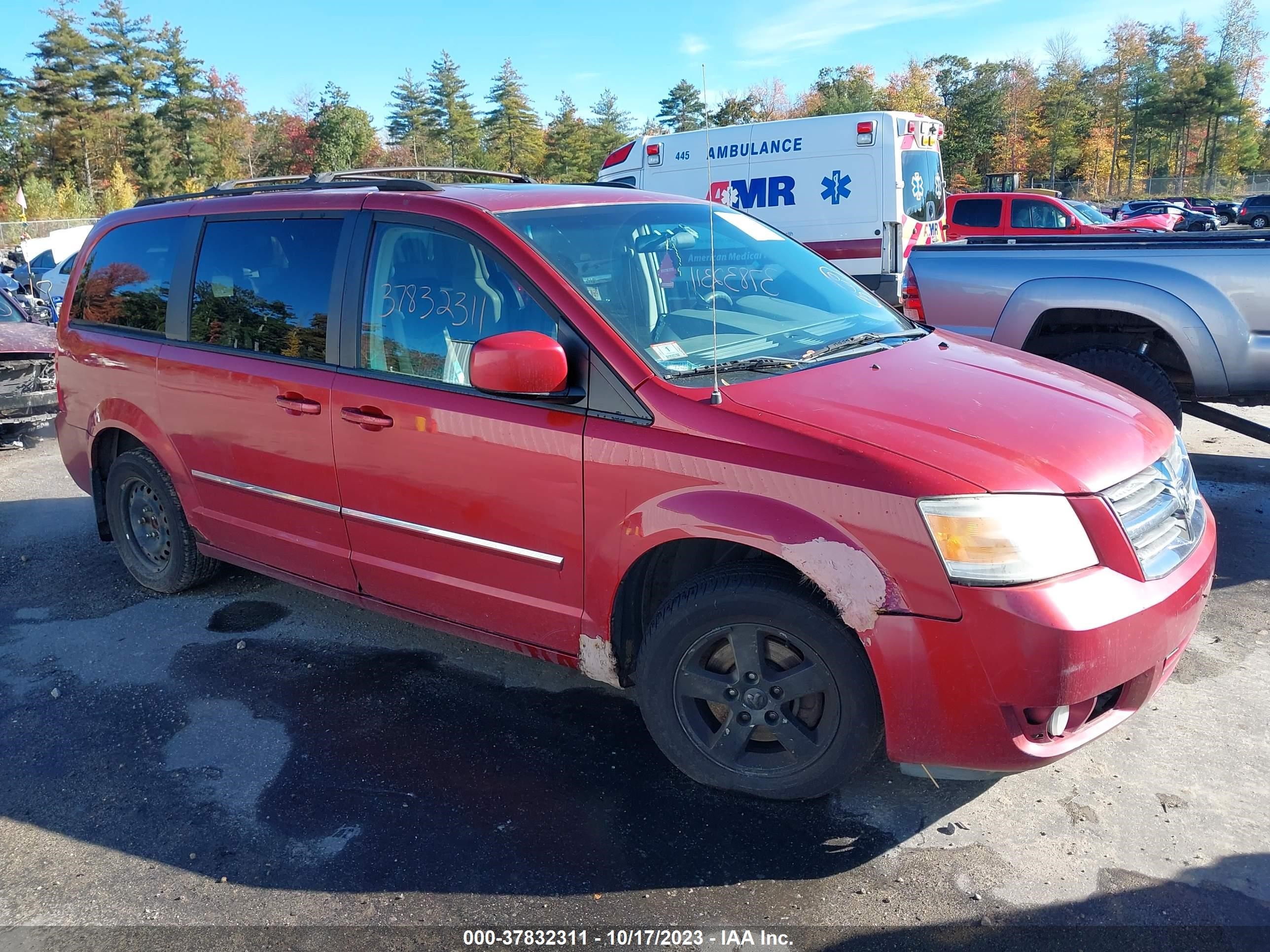 dodge caravan 2008 2d8hn54p58r125586