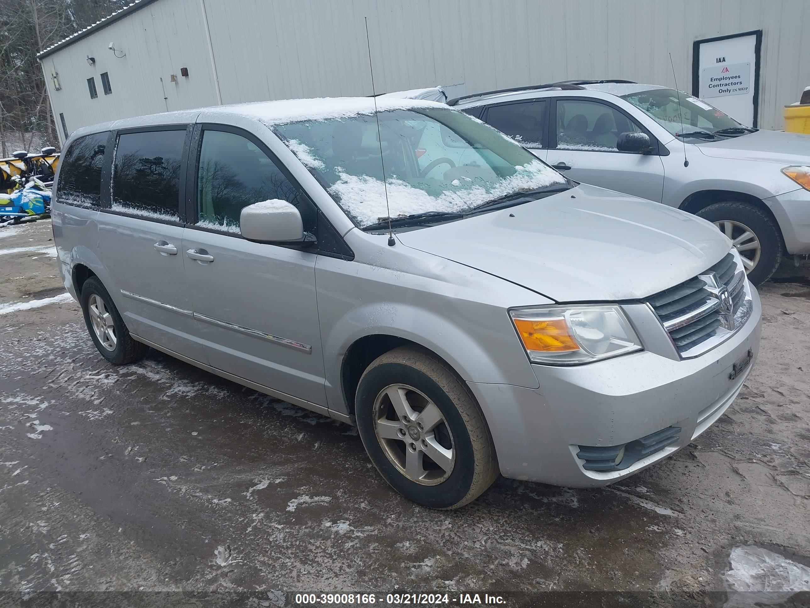 dodge caravan 2008 2d8hn54p58r131338