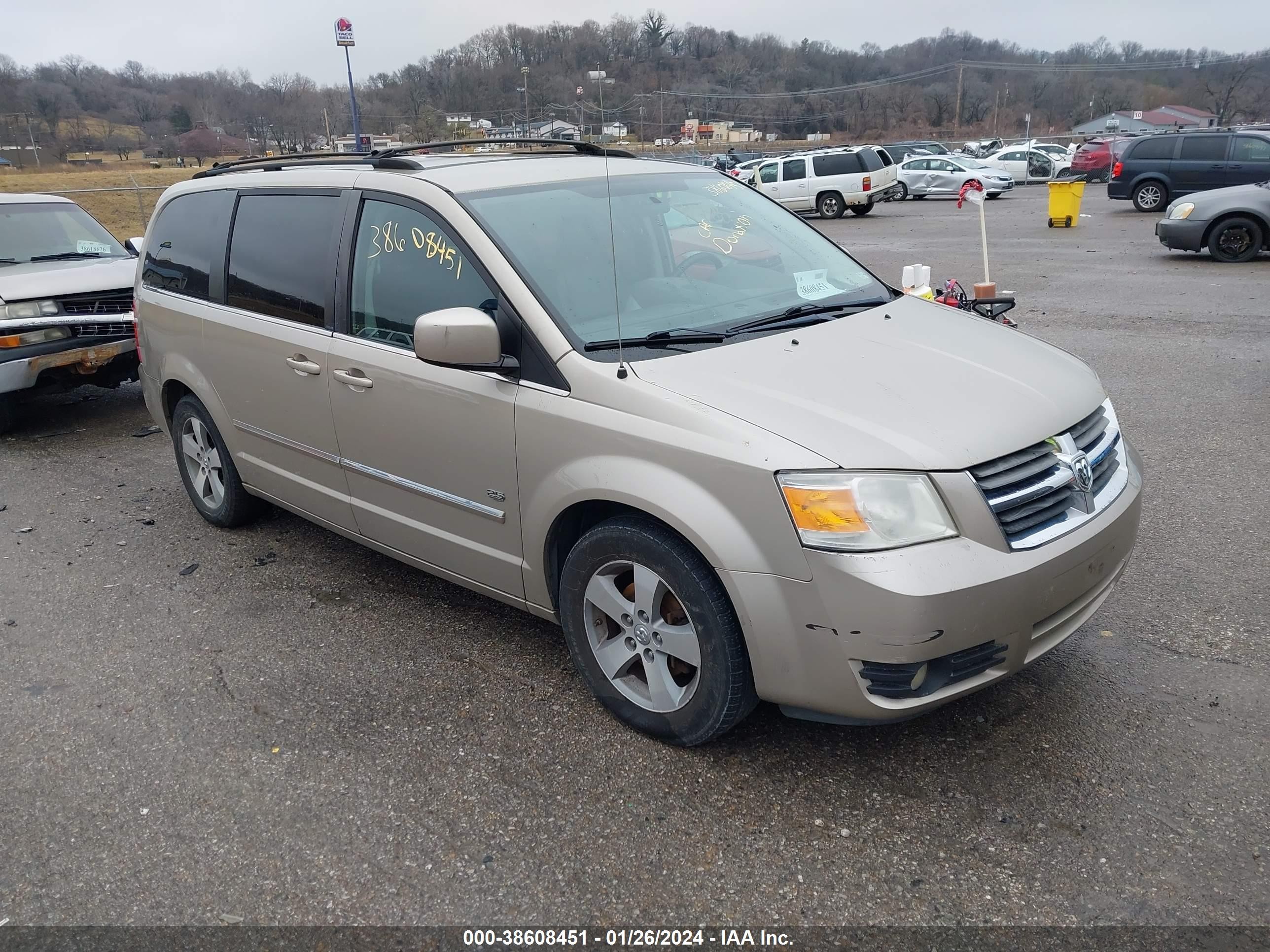 dodge caravan 2009 2d8hn54x69r668902