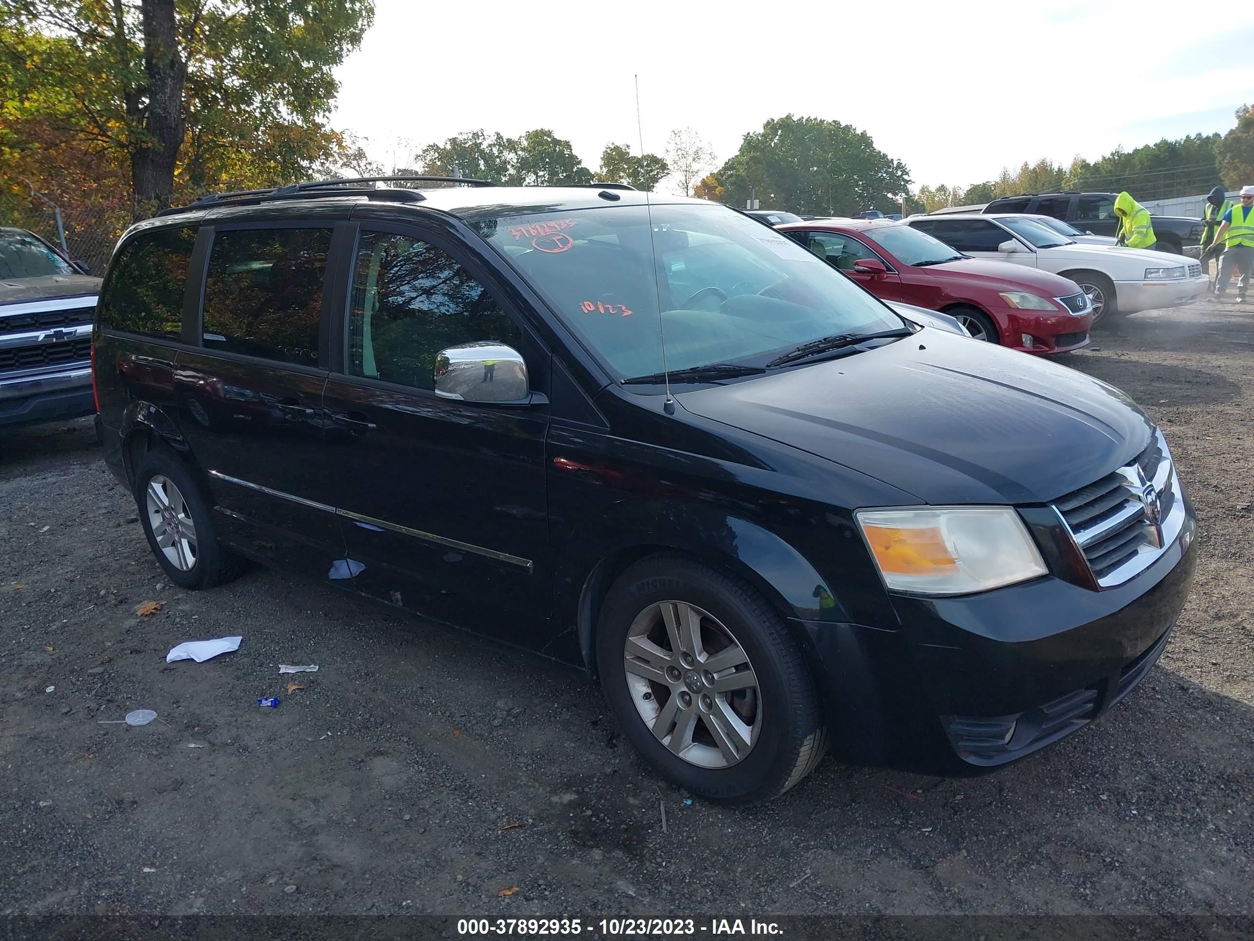 dodge caravan 2008 2d8hn54x78r663707