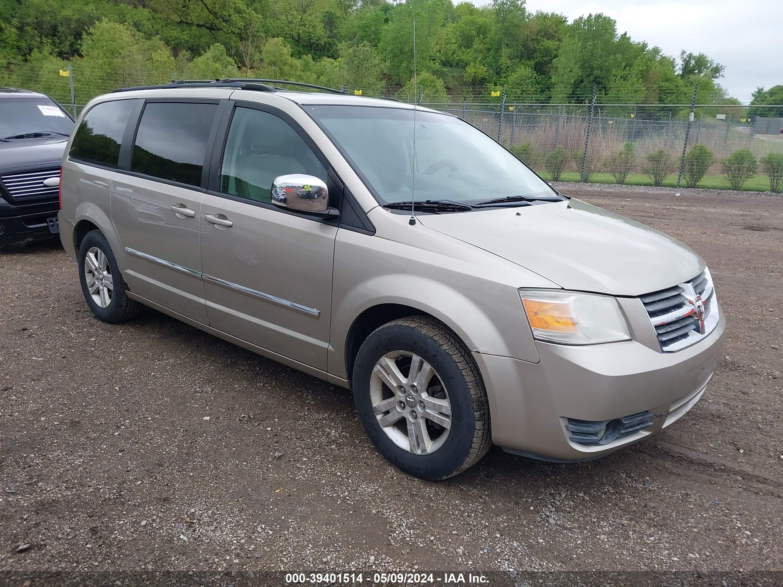 dodge caravan 2008 2d8hn54xx8r825605