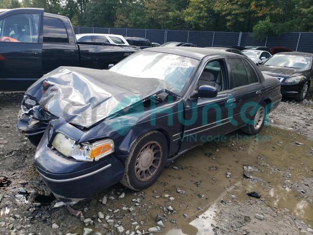 ford crown vict 2000 2fafp74w1yx132359