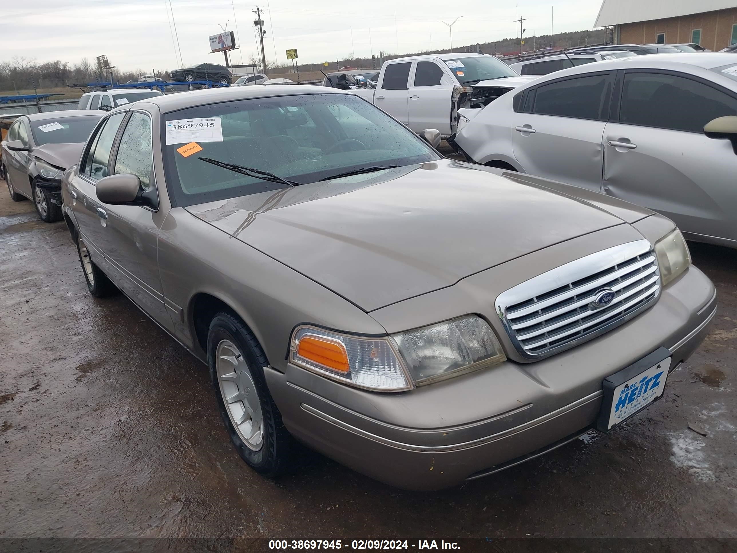 ford crown victoria 2001 2fafp74w91x139792