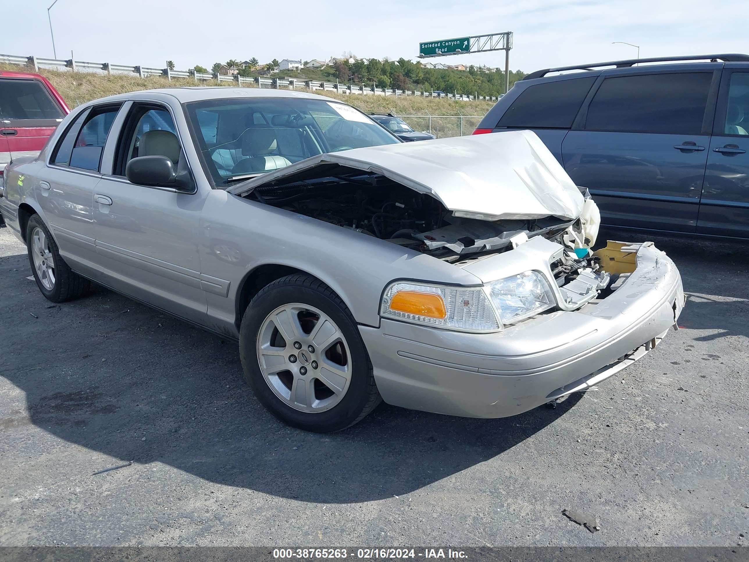 ford crown victoria 2005 2fdhp74w85x146007