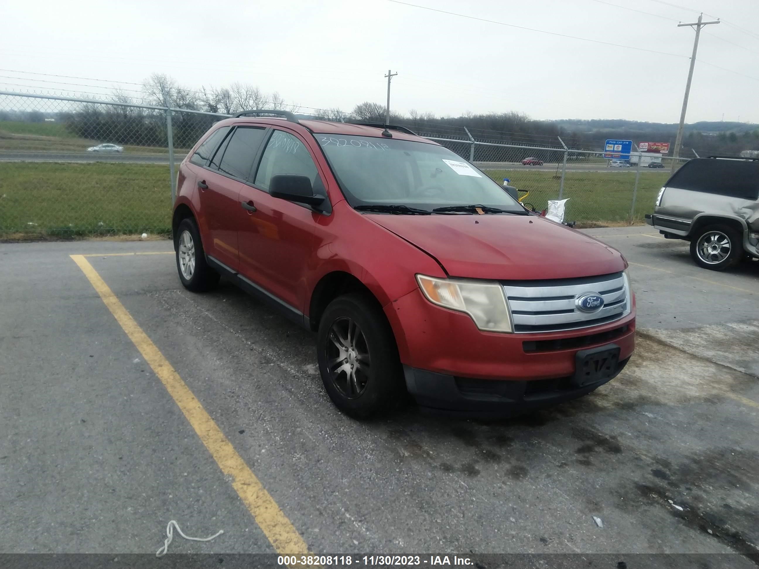 ford edge 2007 2fmdk36c27ba67668