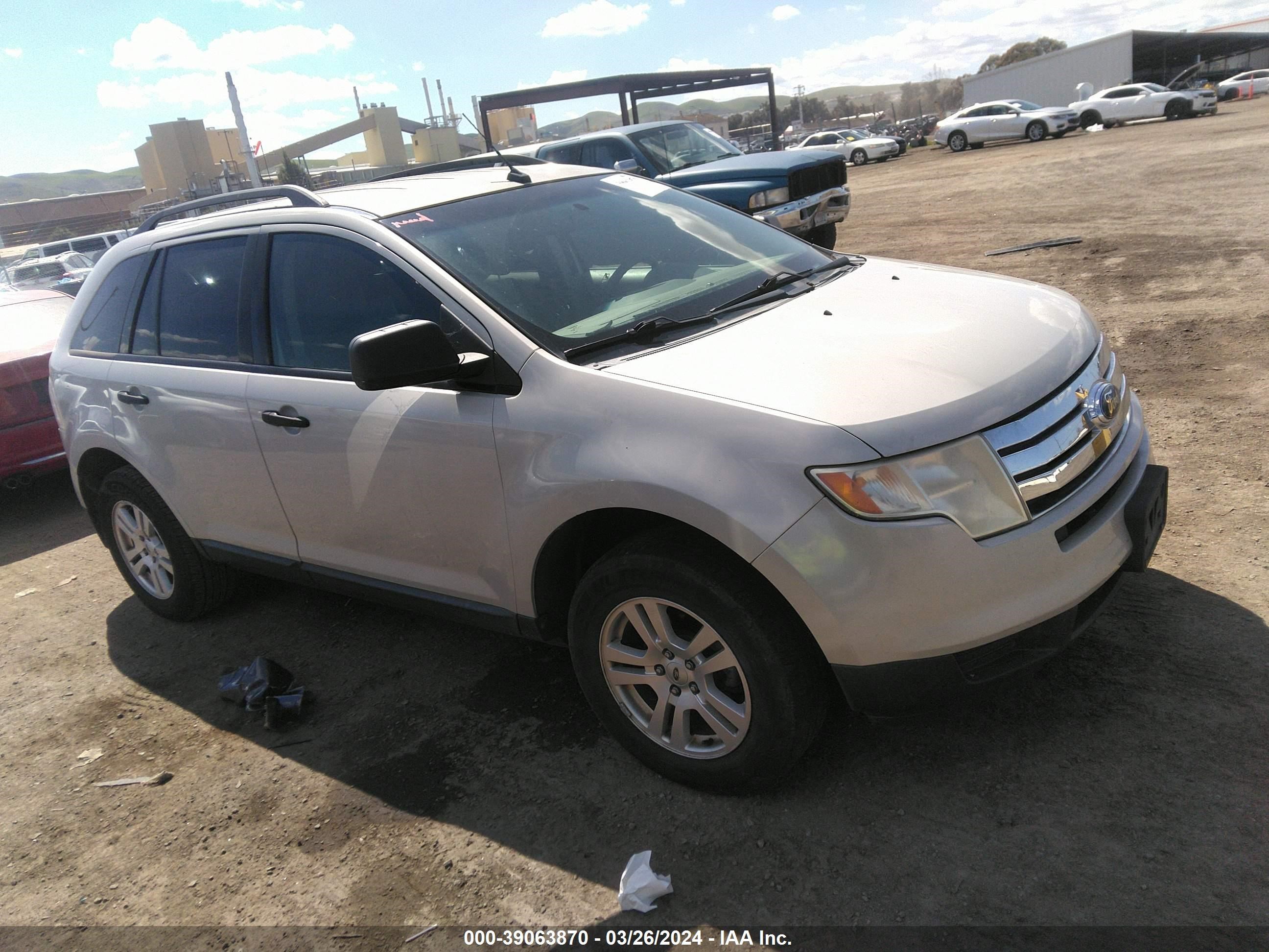 ford edge 2007 2fmdk36c27bb53109