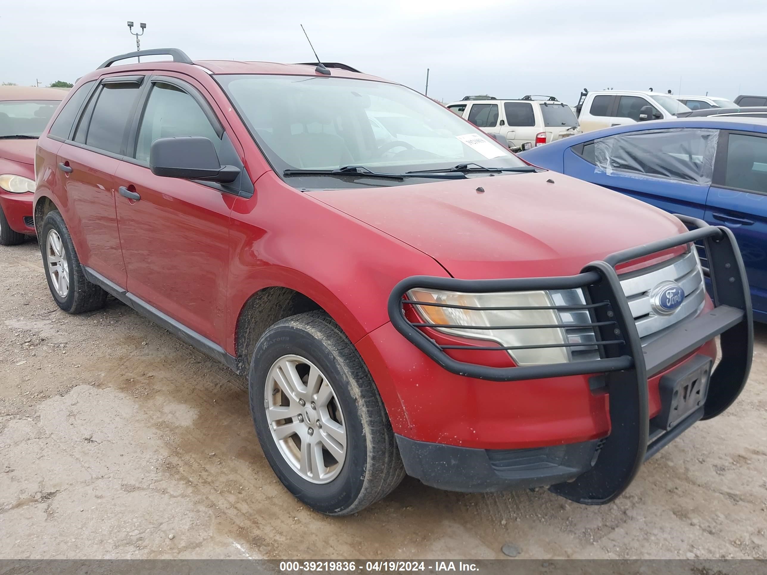 ford edge 2007 2fmdk36c67bb51492