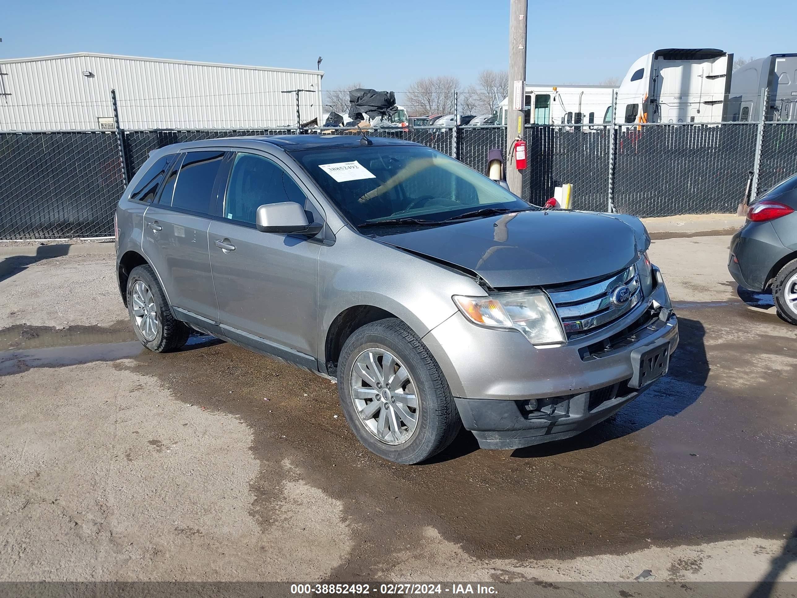 ford edge 2008 2fmdk38c18ba07296