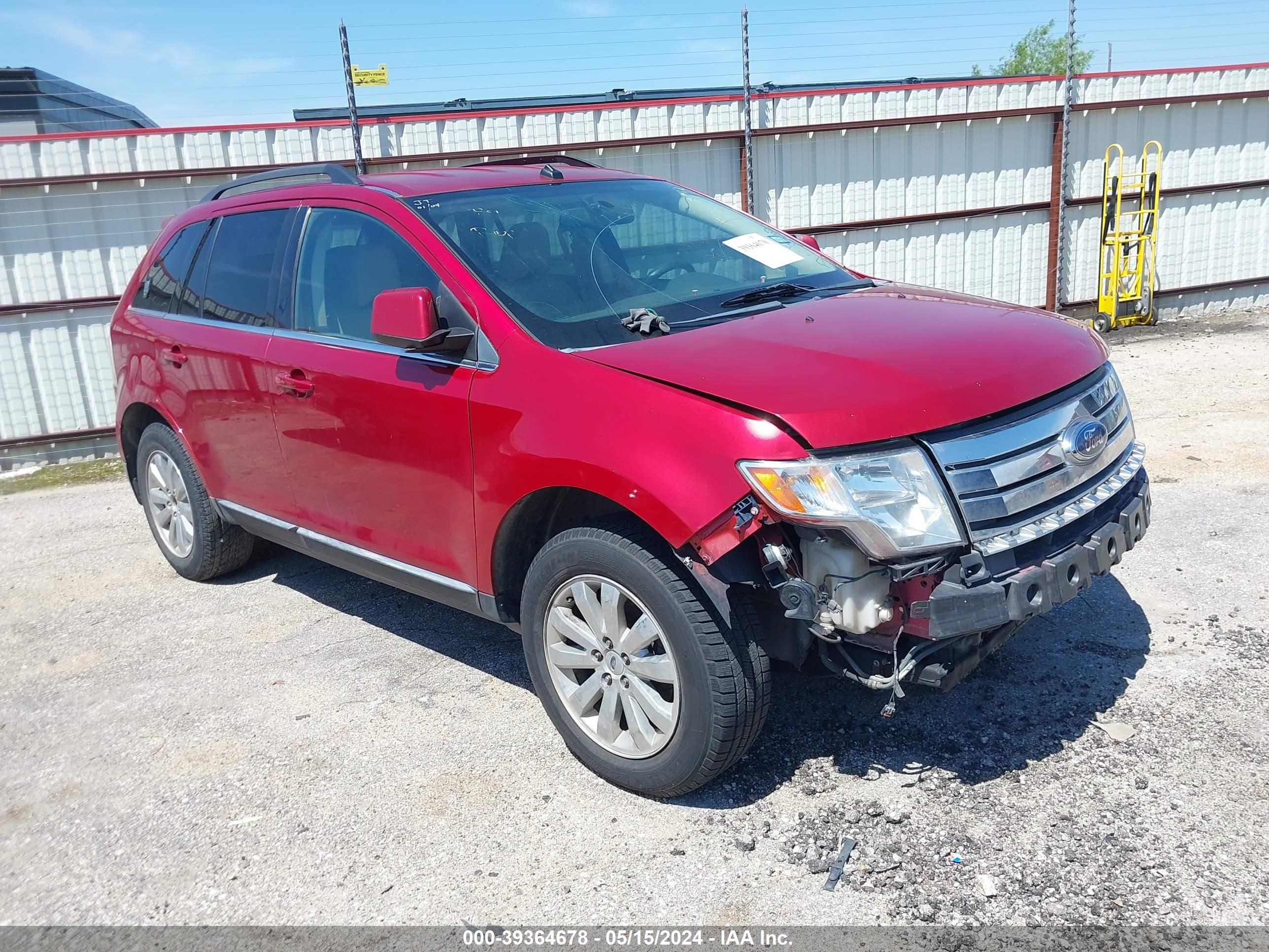 ford edge 2009 2fmdk39c49ba86172