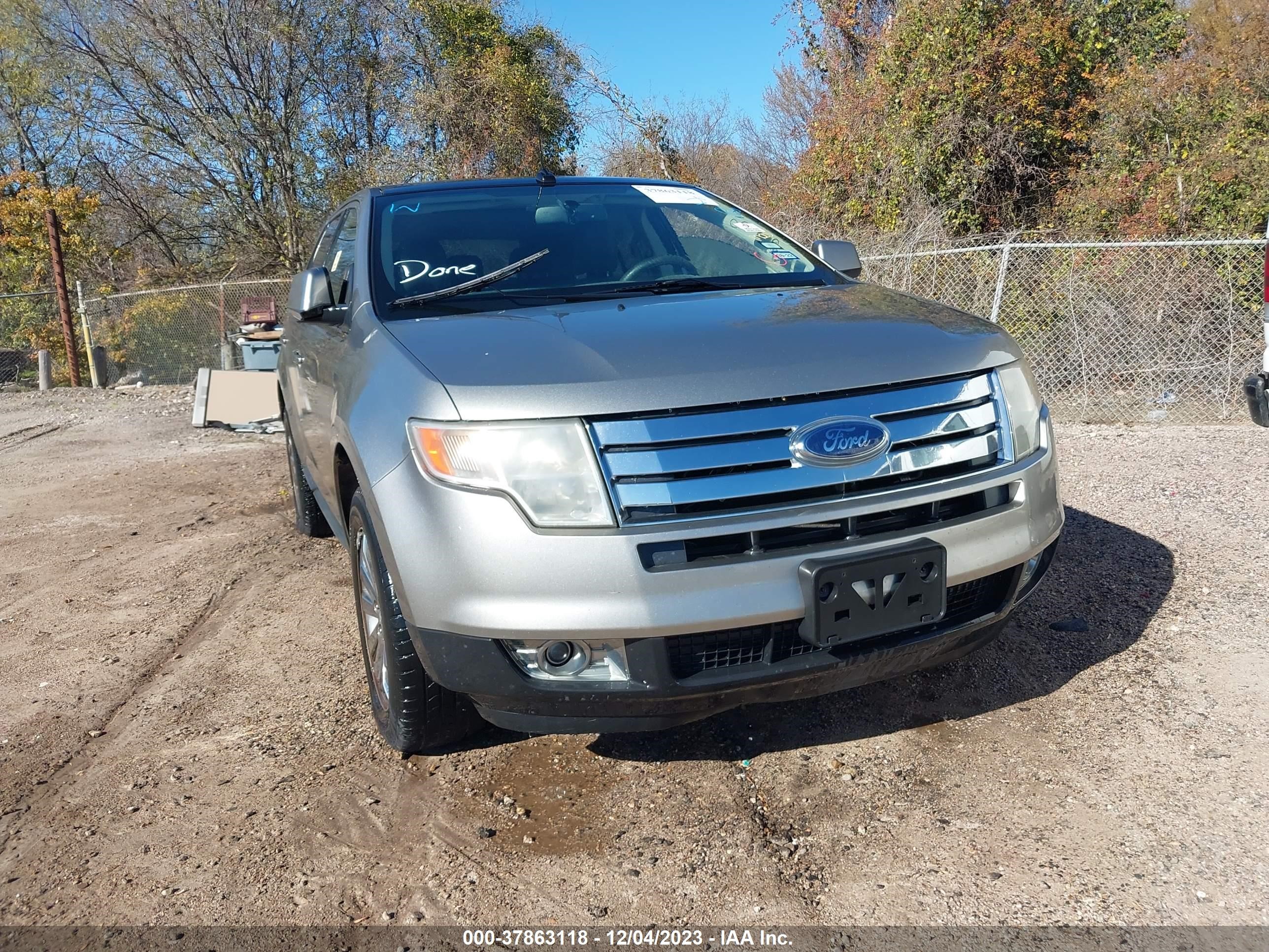 ford edge 2008 2fmdk39c78ba41189