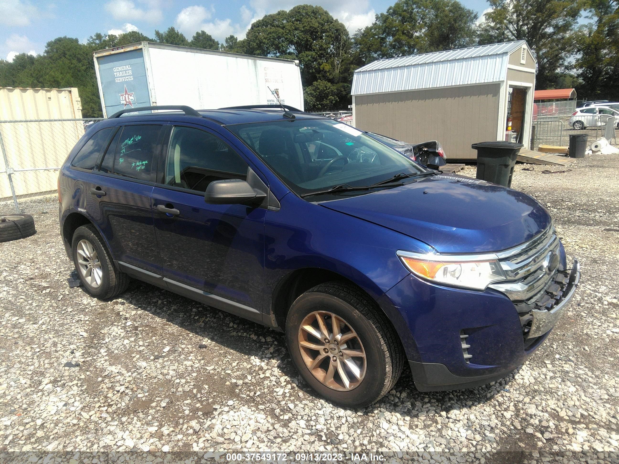 ford edge 2013 2fmdk3gc0dbc72691