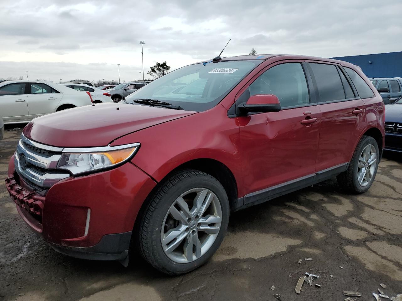 ford edge 2013 2fmdk3jc8dbb43381