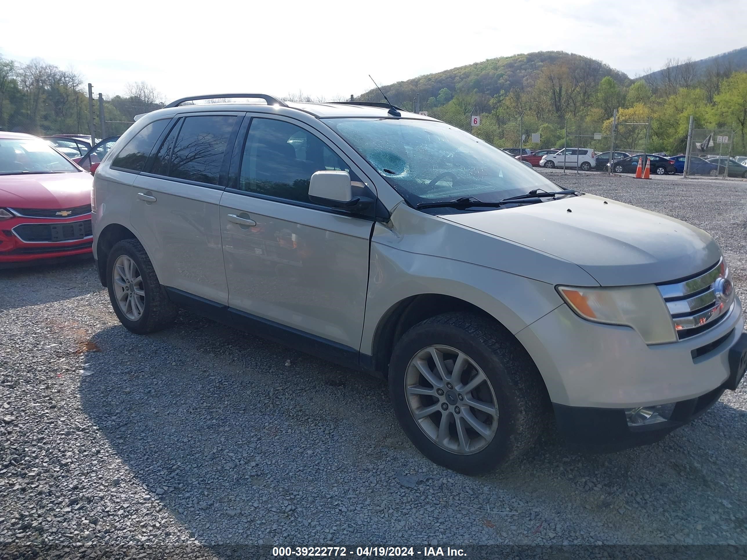 ford edge 2007 2fmdk48c37da87334