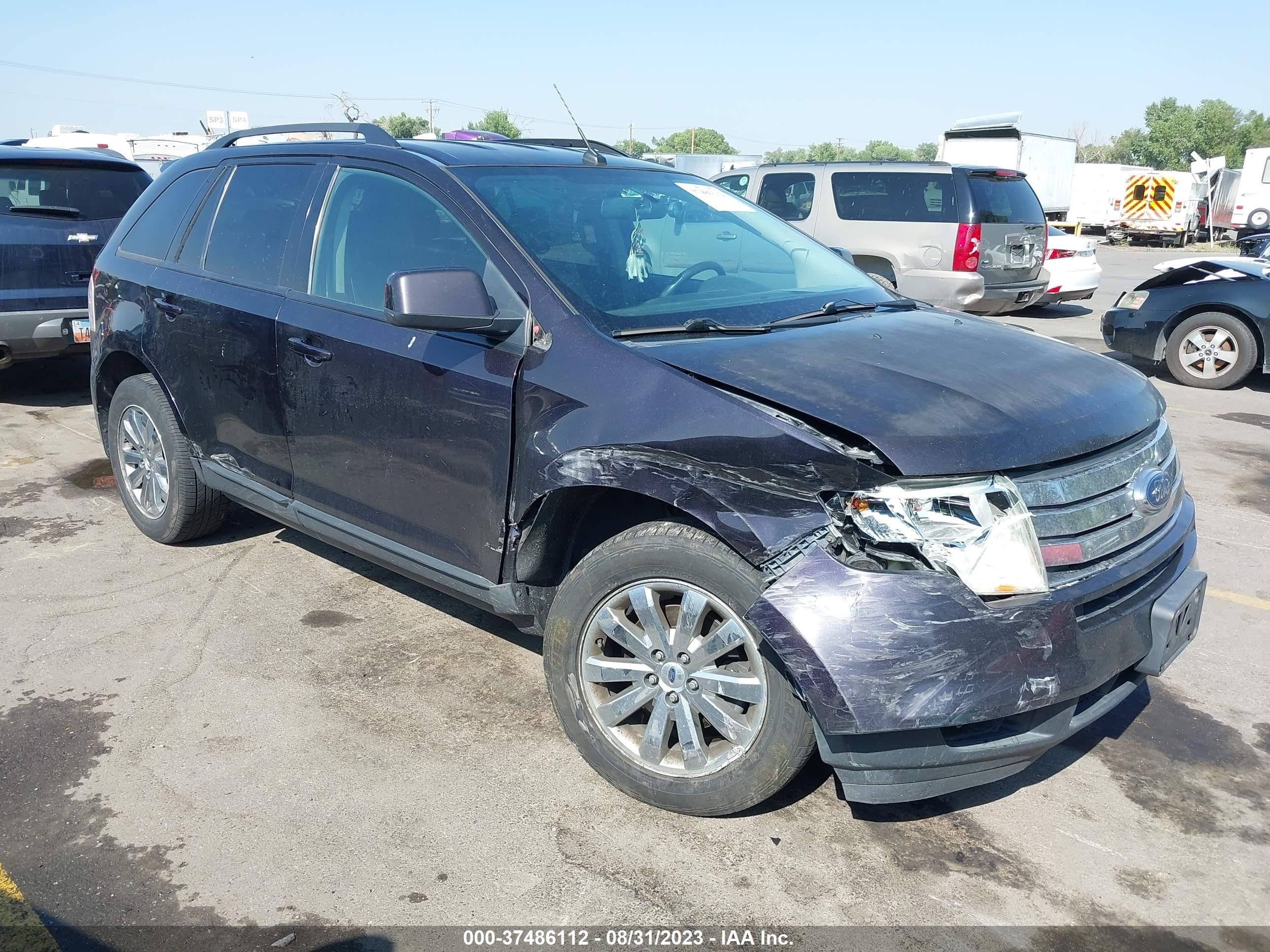 ford edge 2007 2fmdk49c87ba59124